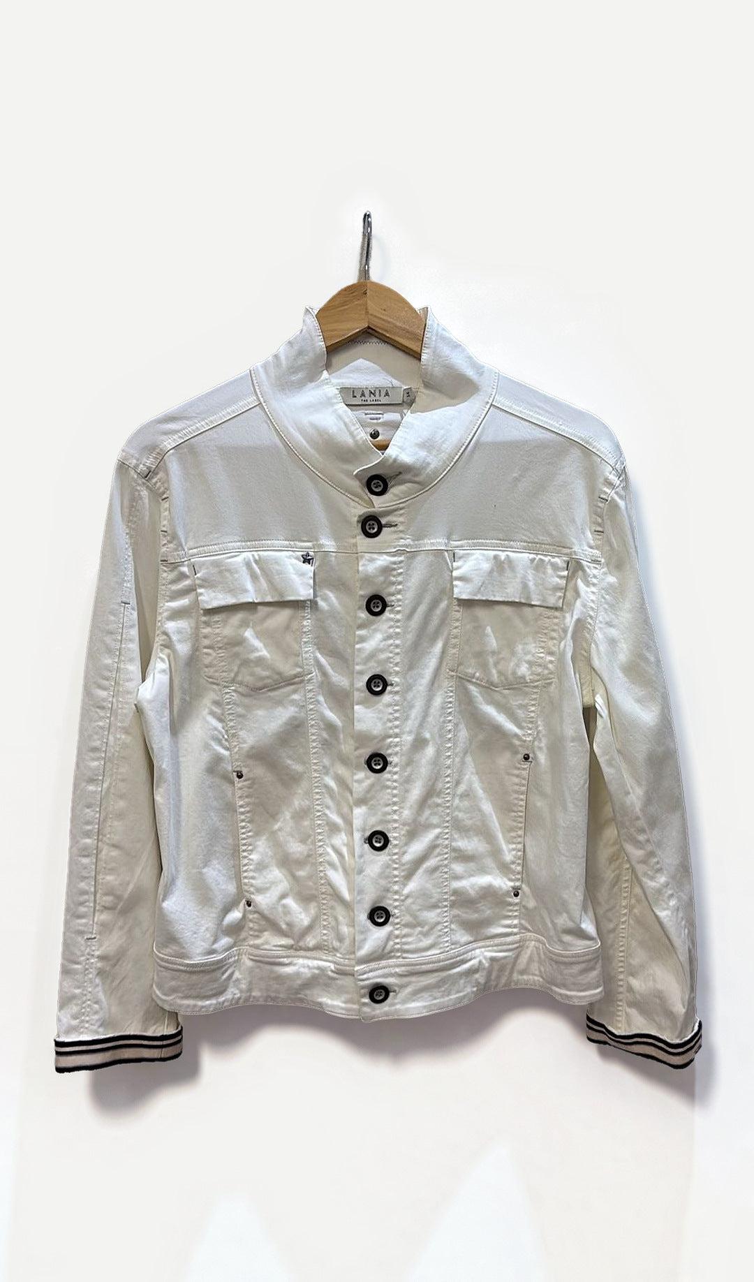 Lania The Label White Denim Jacket 14