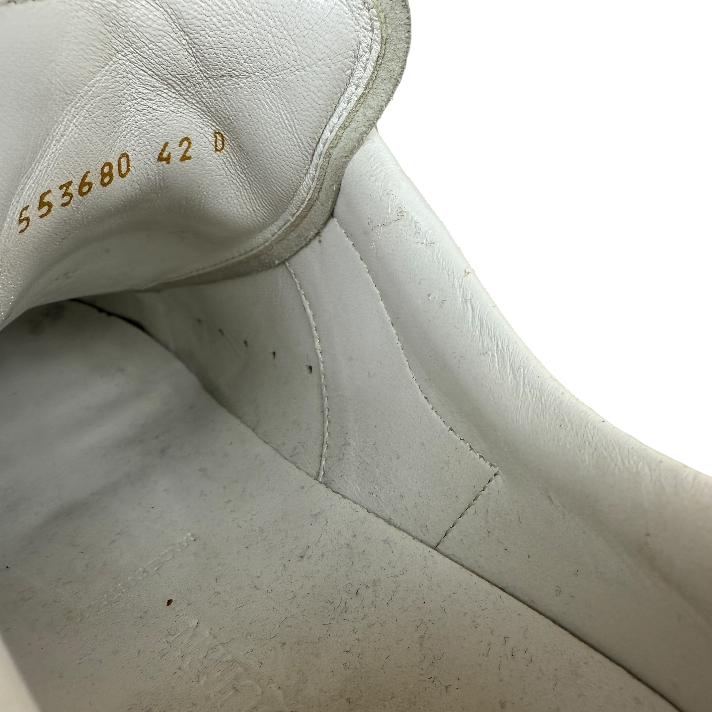 Alexander McQueen Oversized Leather Sneakers White (US9/EU42) thumbnail 8