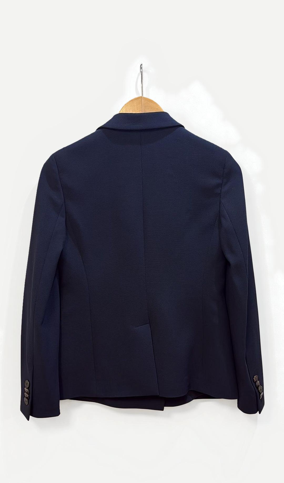 Emporio Armani Navy Double Breasted Blazer 38 thumbnail 4