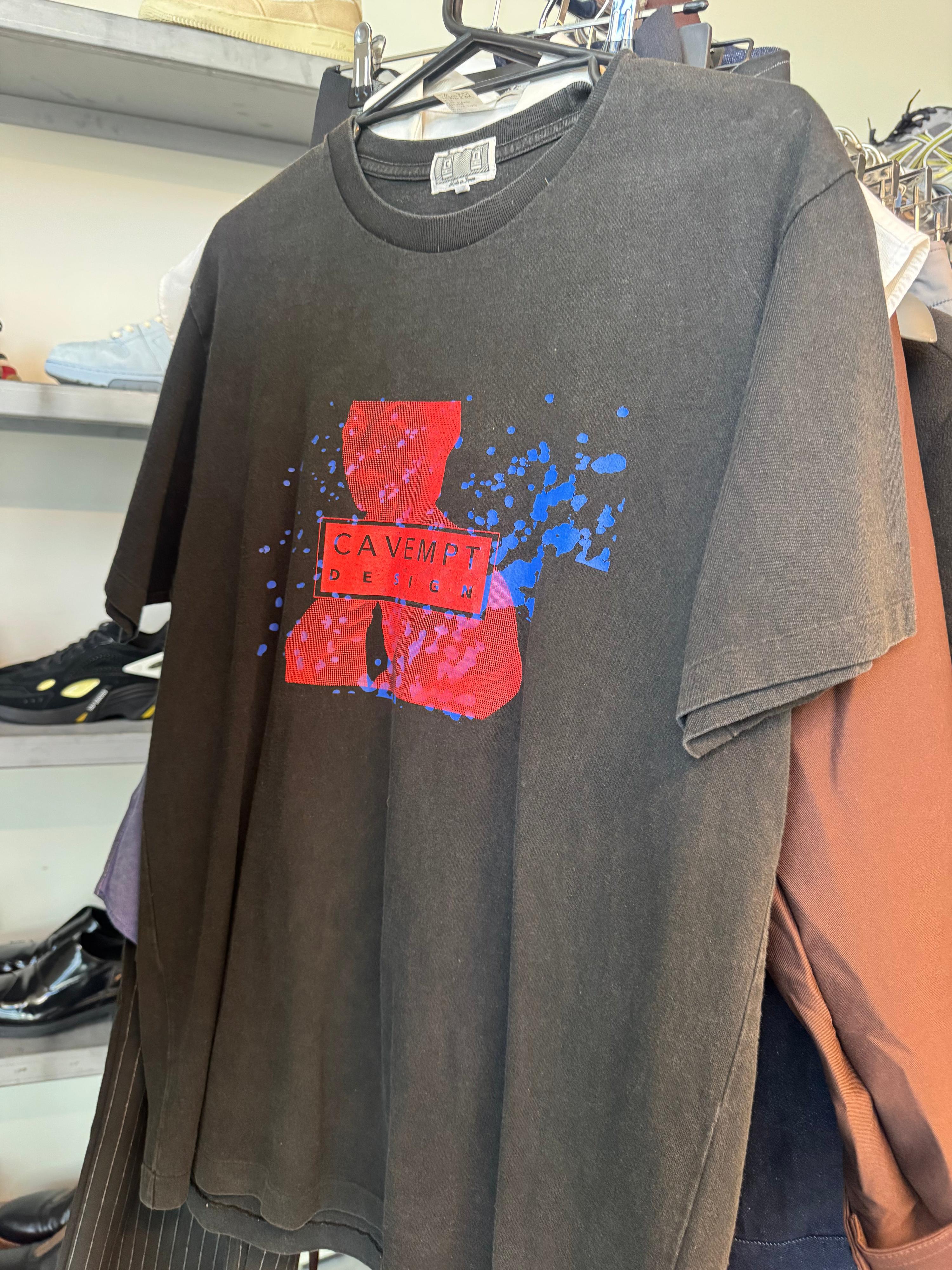 CAV EMPT ‘Design’ Graphic T-Shirt Black Multi (Size XL)