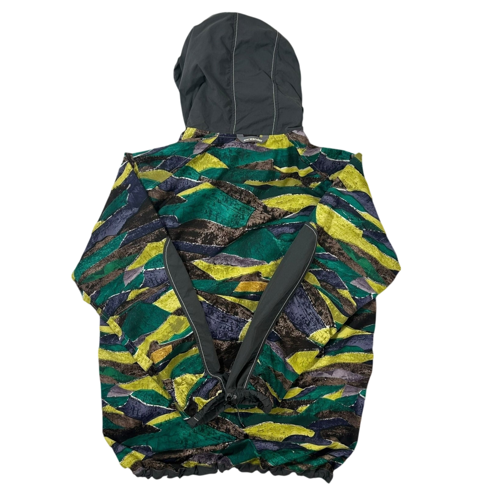 And Wander Printed Vent Hooded Jacket (Fits L/XL) thumbnail 2