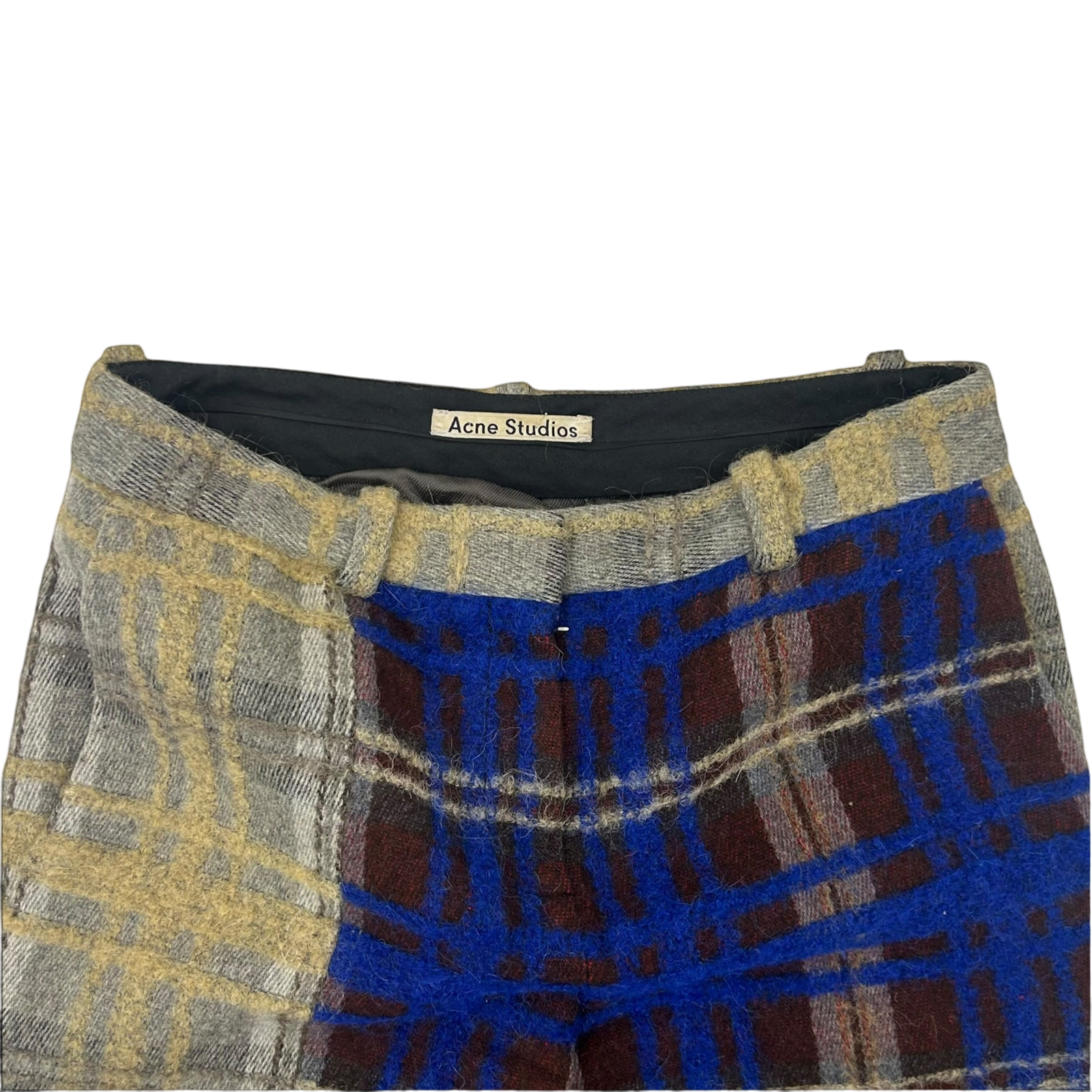 AW16 Acne Studios Maya Check Wool Pants (Size 30”) thumbnail 2