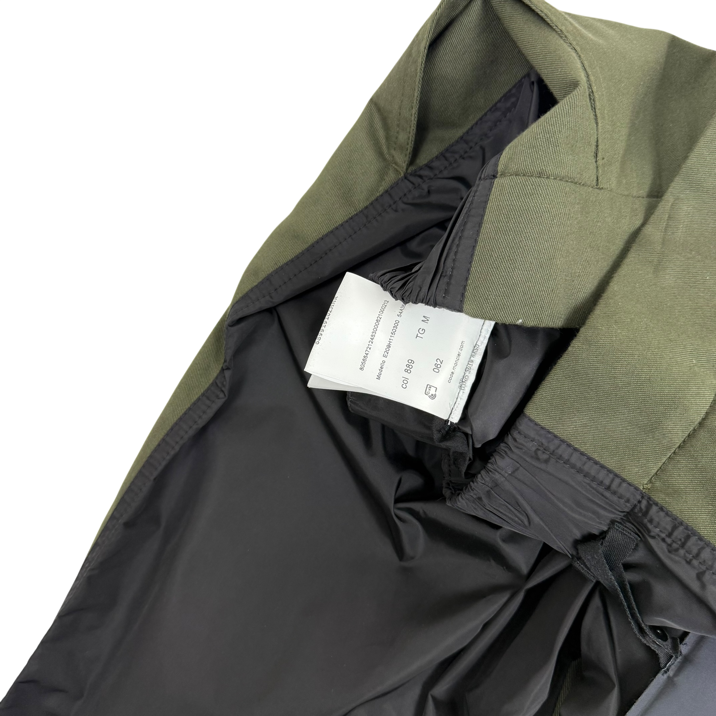 Moncler Genius x Craig Green SS20 Tapered Gabardine and Nylon Trousers Green/Black (Size M) thumbnail 10