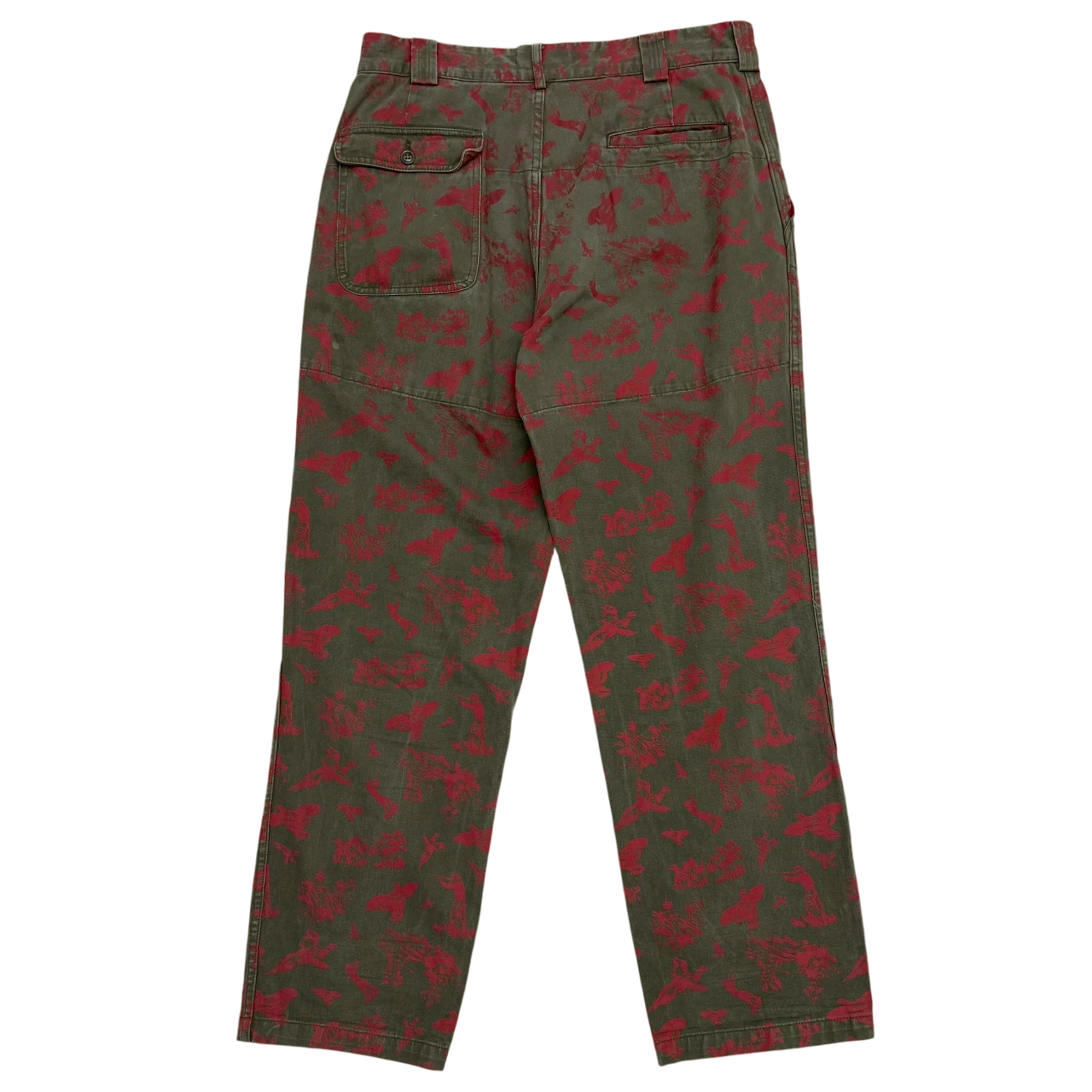 South2 West8 Fatigue Pants Green / Red (Size L) thumbnail 3