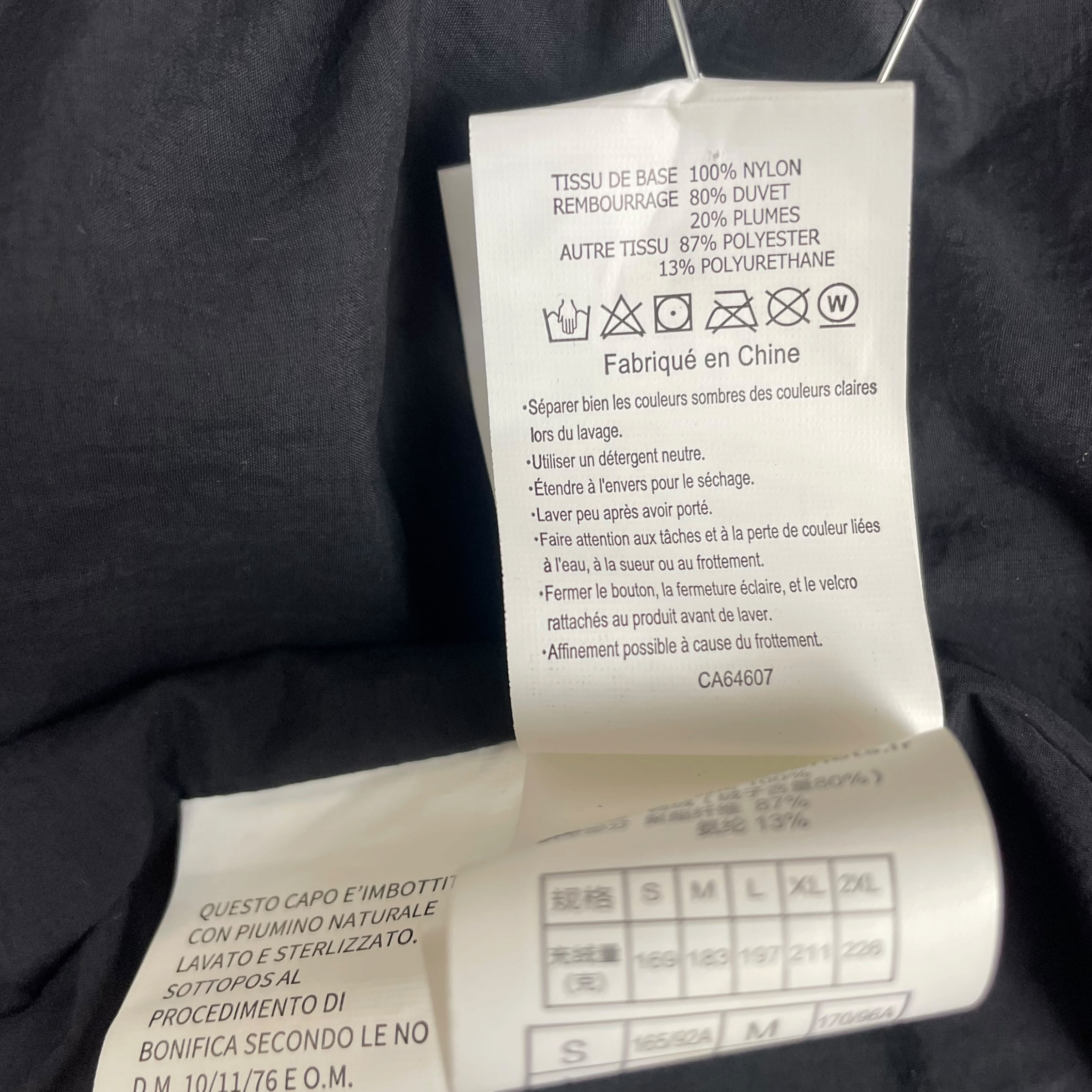 And Wander x Gramicci Down Puffer Vest Black (Size L) thumbnail 8