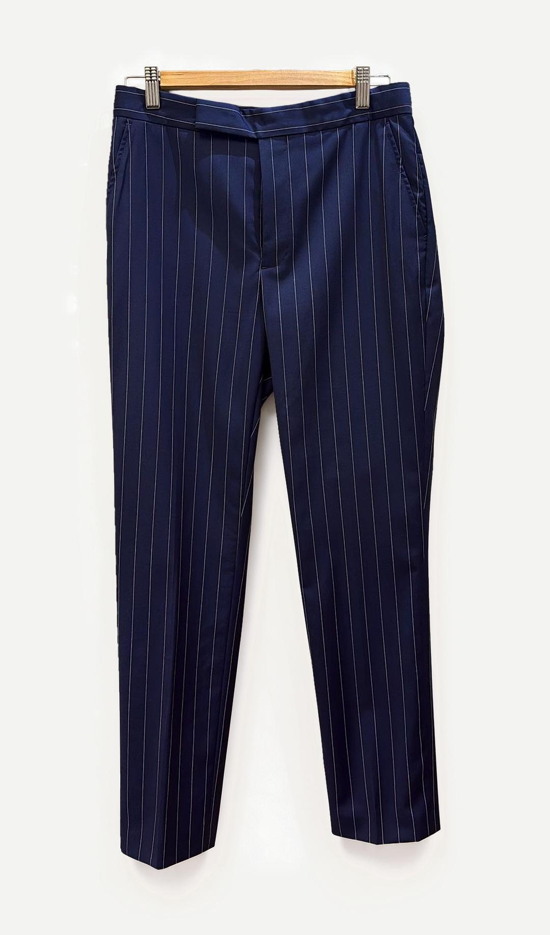 Polo Ralph Lauren Blue Pinstripe Pants 4