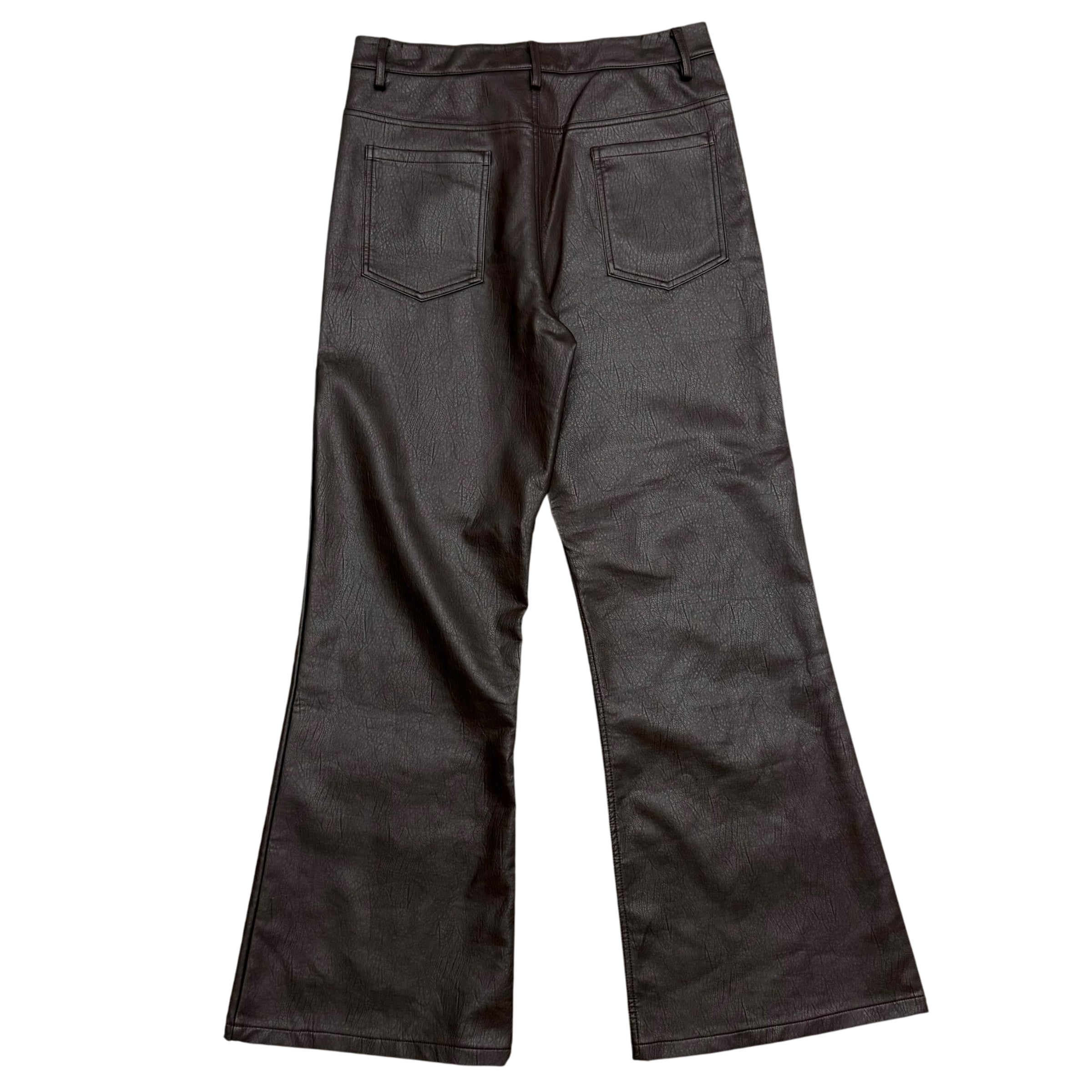 Ranger Cartel SS 2023 Flared Leather Brown Pants (Size L) thumbnail 3