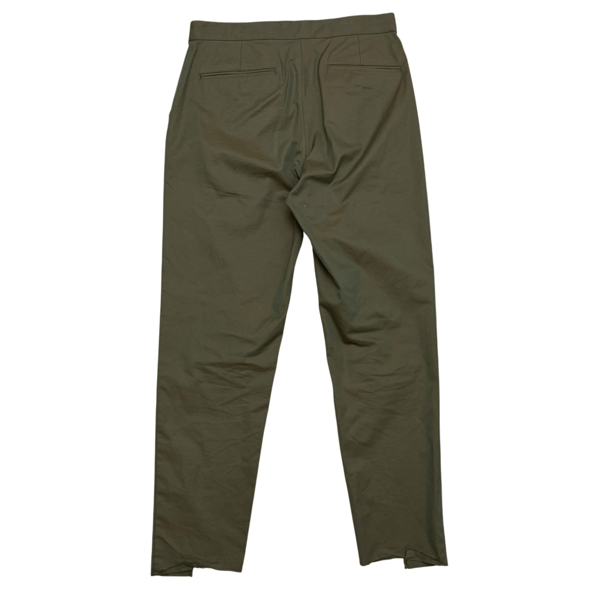 Blurhms SS18 Heavy Twill Central Slit Pants Iridescent Green (Size L) thumbnail 3