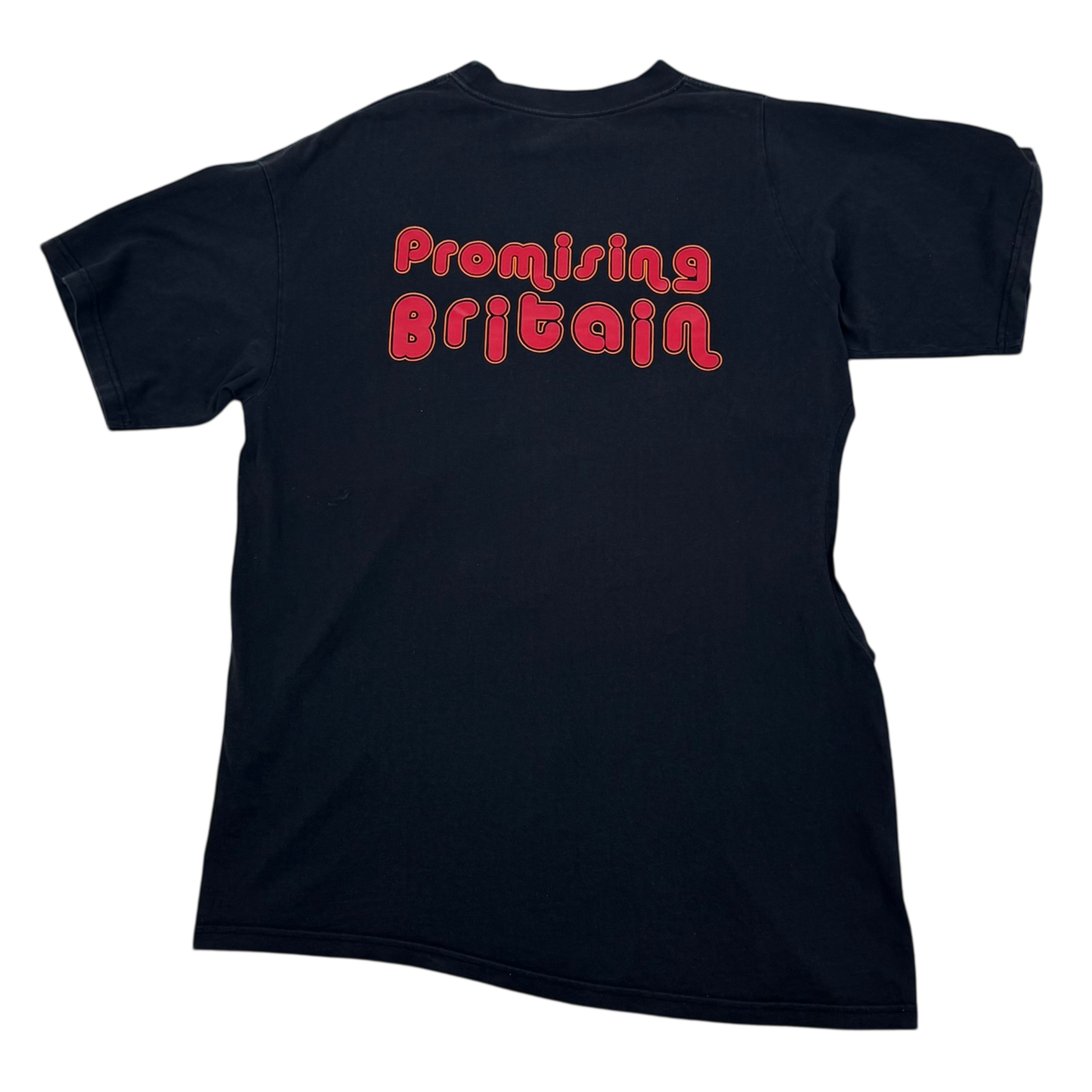 Martine Rose Promising Britain Two-Way T-Shirt Black (Fits M-L) thumbnail 5
