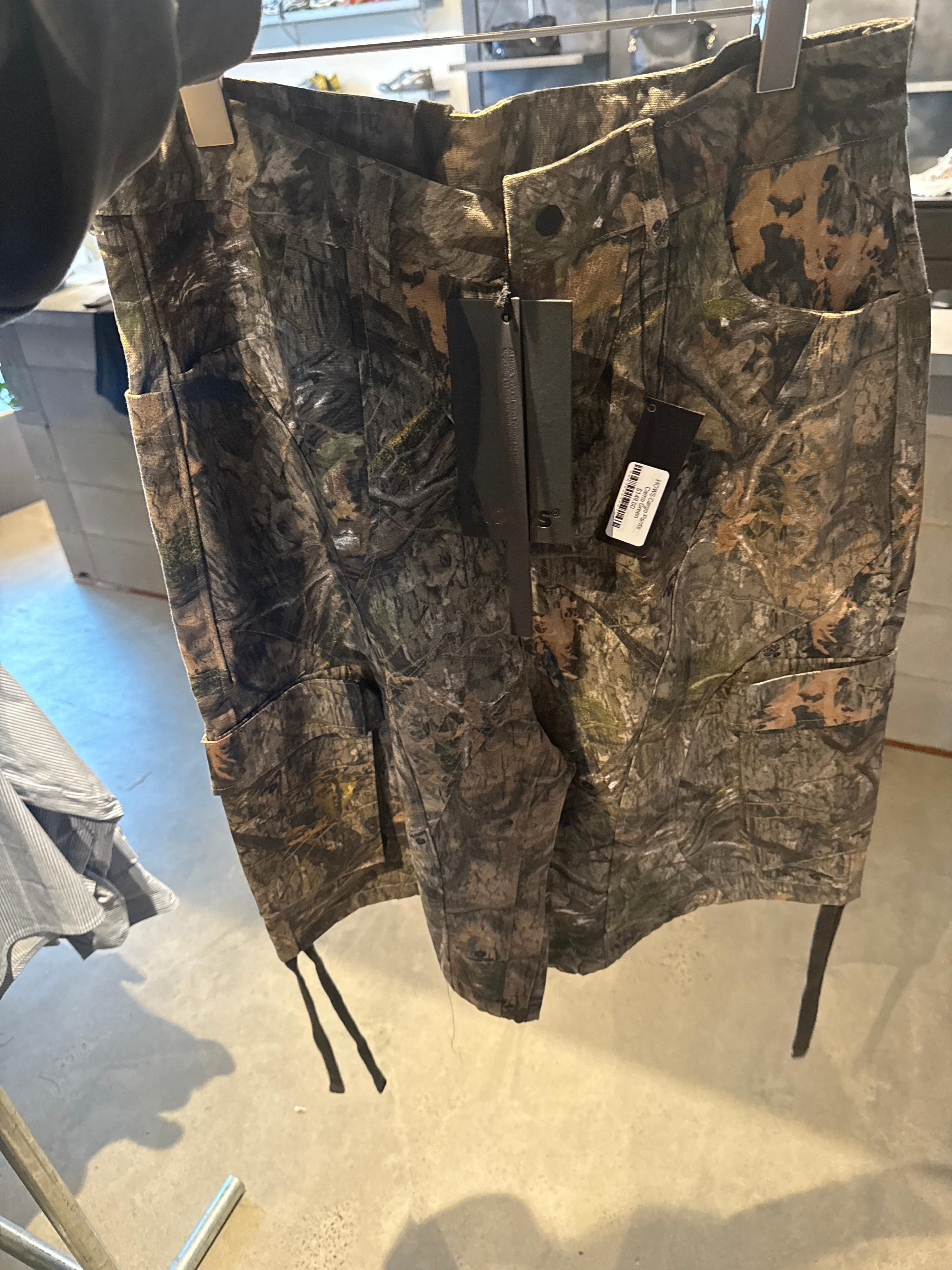 HOWS Cargo Pants Camo Green - L
