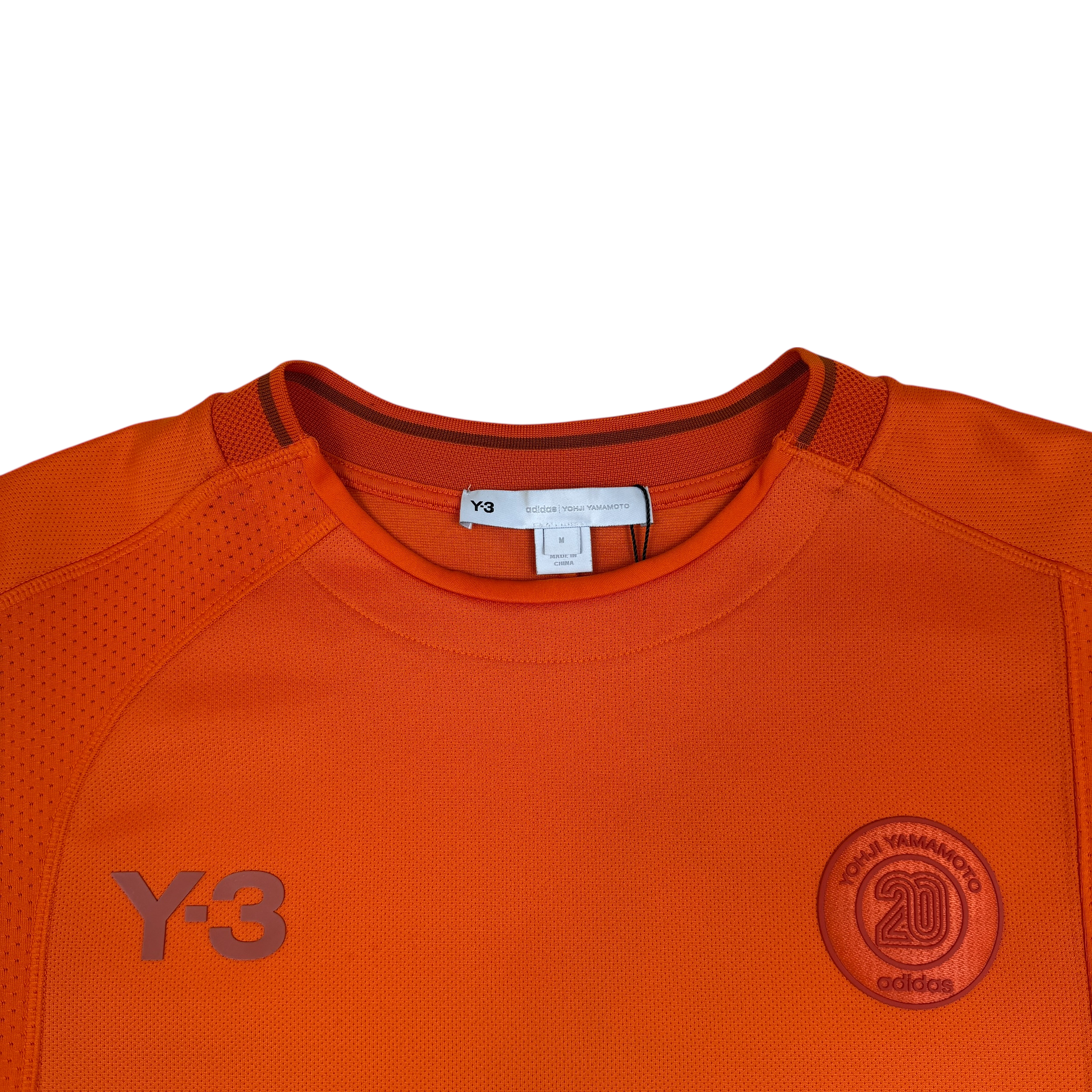 Y-3 Yohji Yamamoto 20th Anniversary Jersey Orange (Size M) thumbnail 2