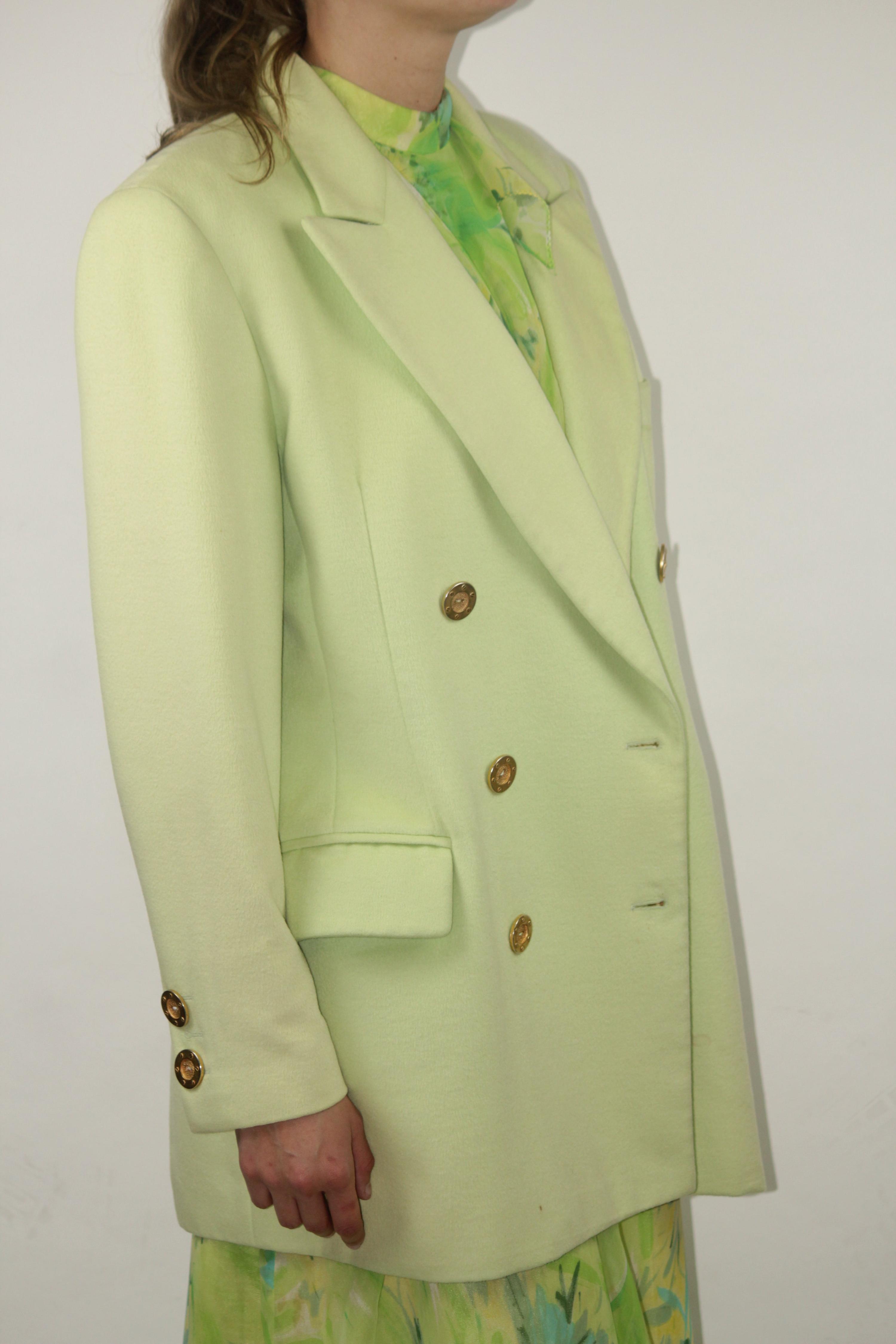 Pastel Green Blazer thumbnail 2