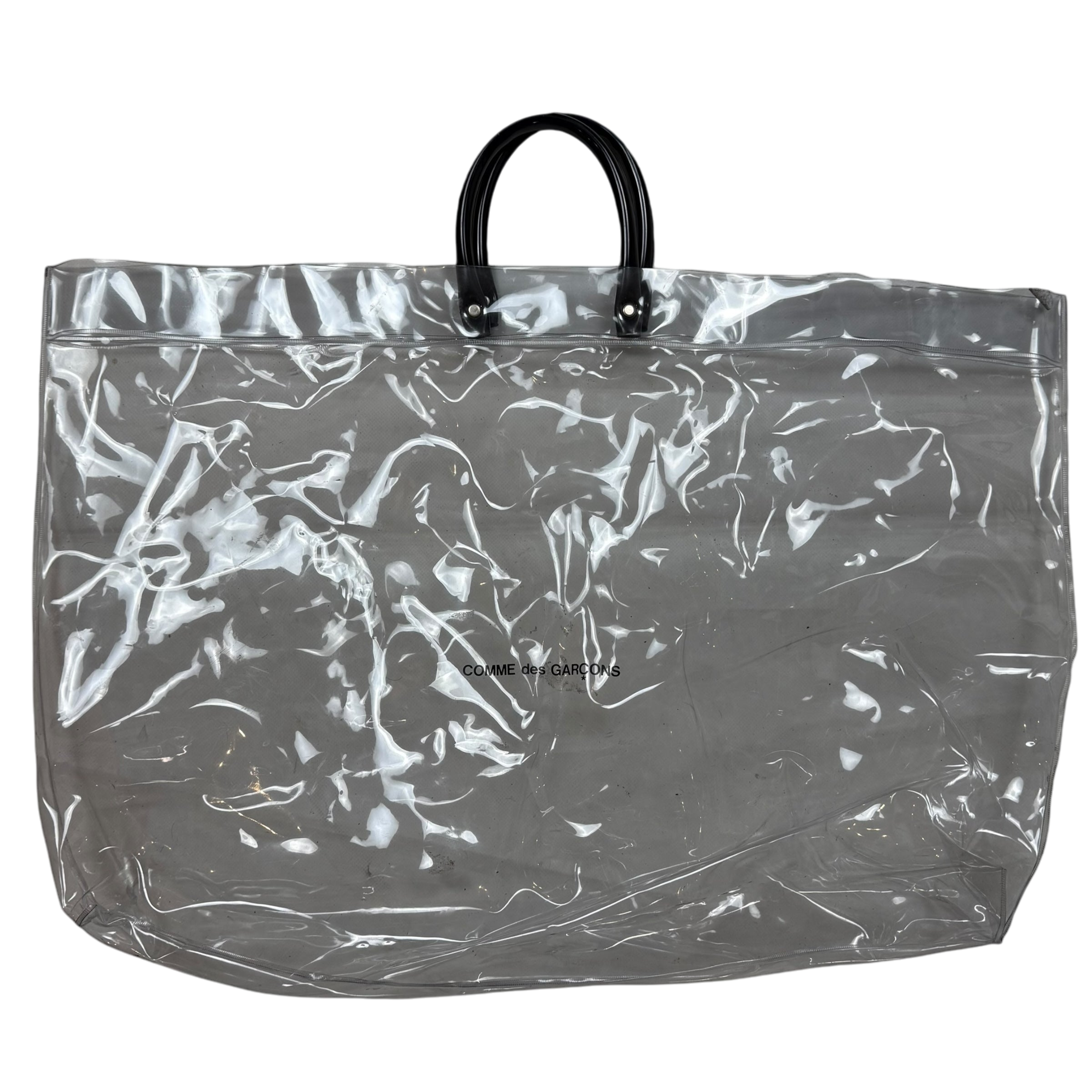 Comme des Garcons Clear Transparent Vinyl Tote Bag