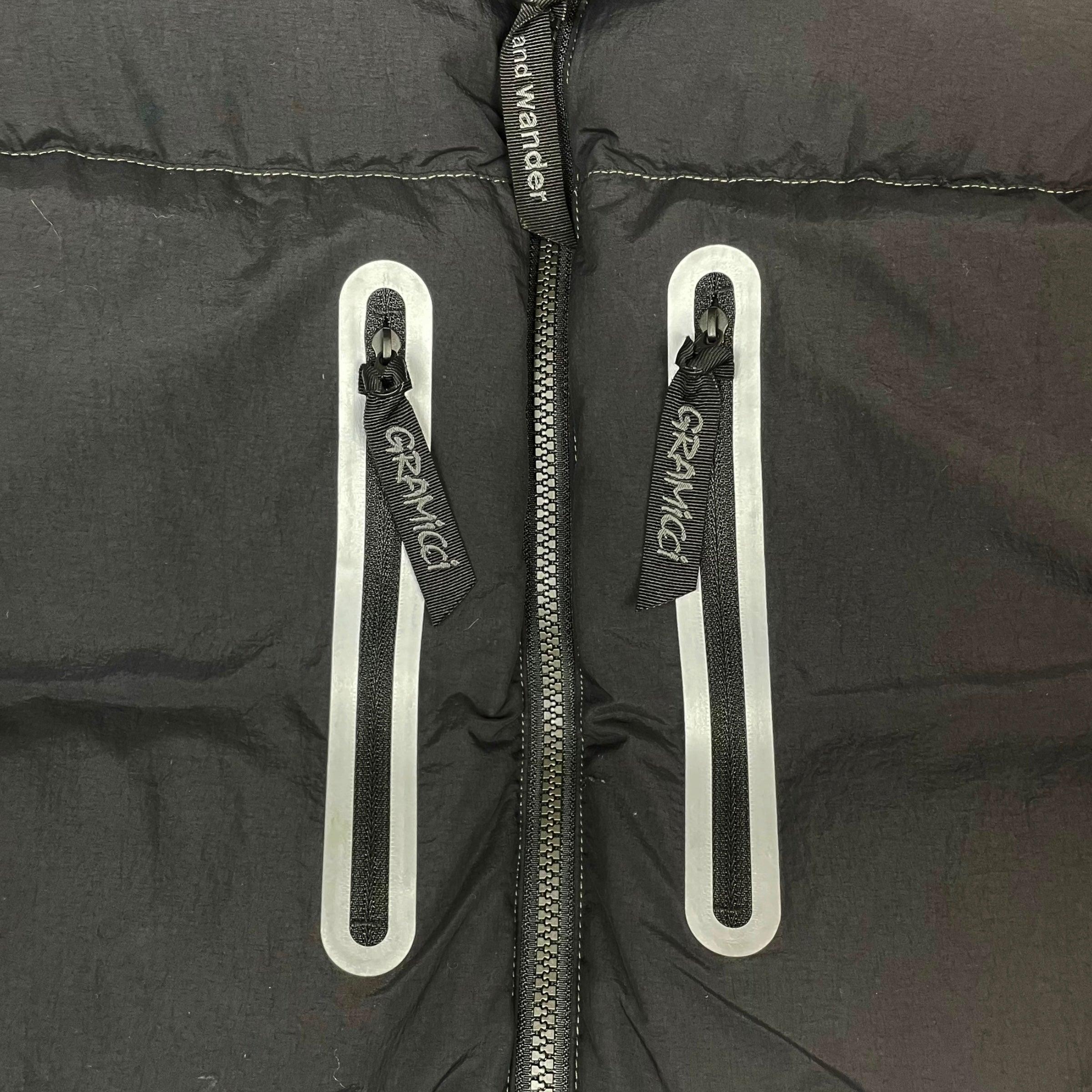 And Wander x Gramicci Down Puffer Vest Black (Size L) thumbnail 5