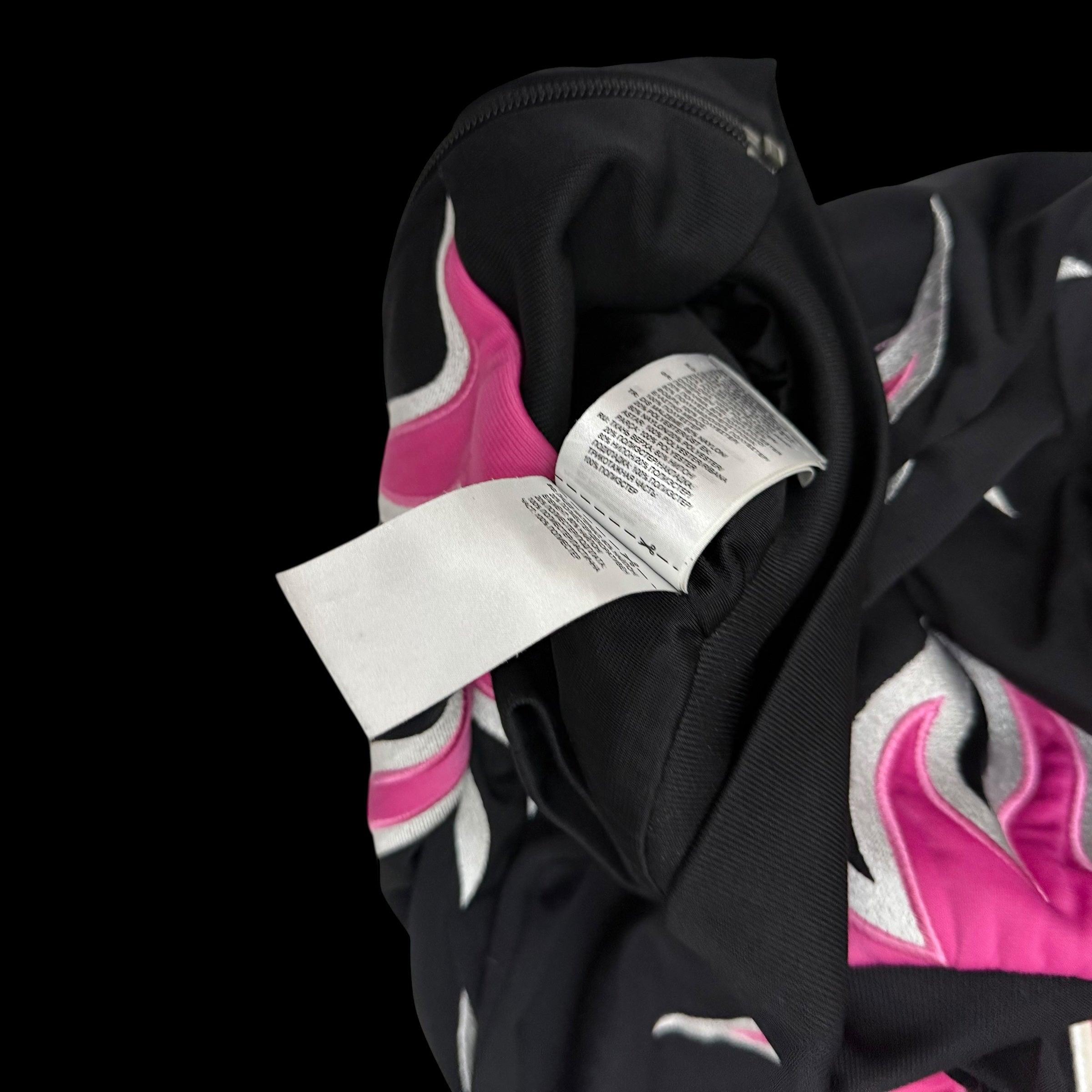 Jeremy Scott x Adidas Jacket Pink Flames Tracksuit Jacket (Fits S-M) thumbnail 7