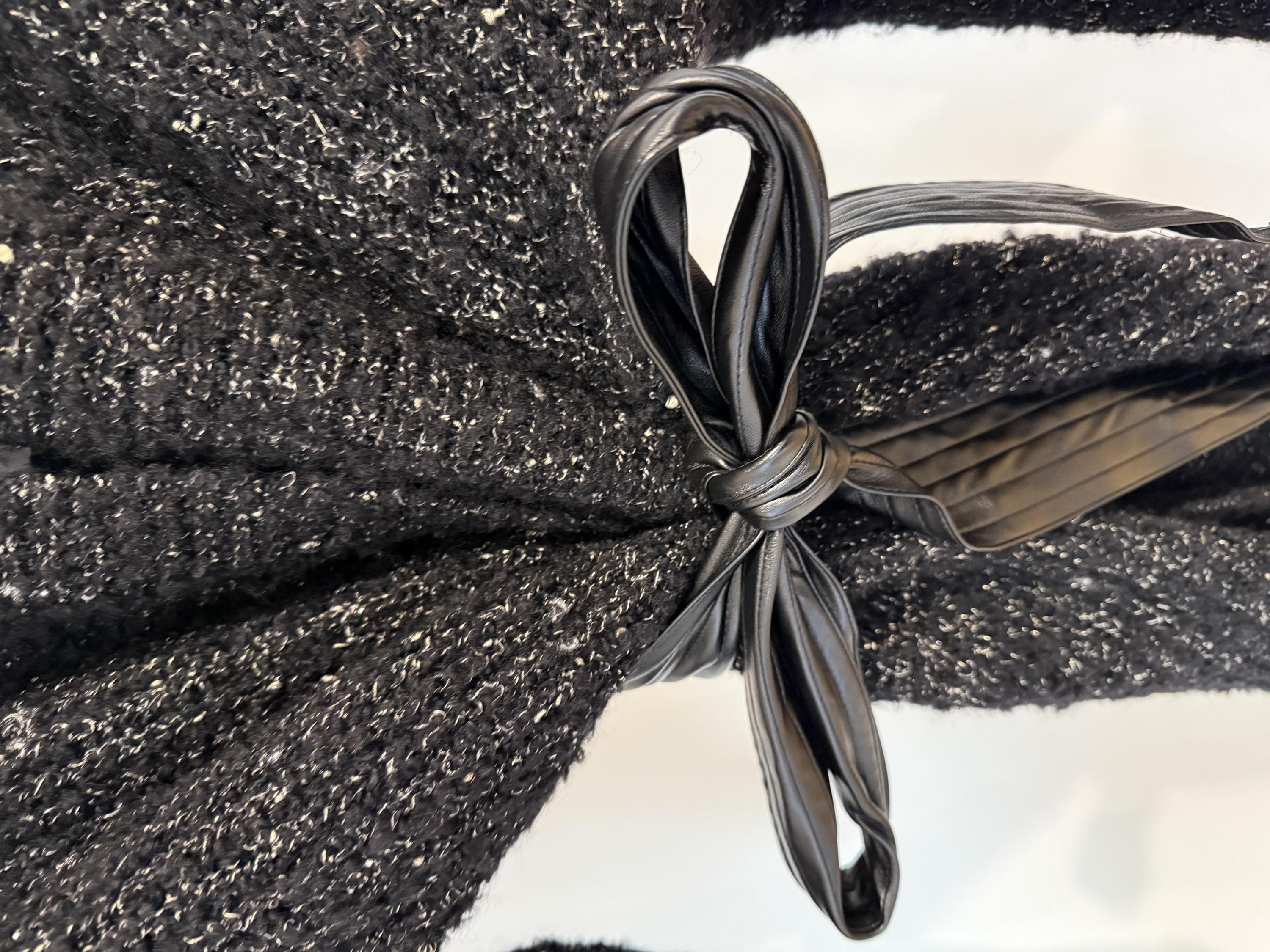 Cable Black Cardigan S/M thumbnail 2