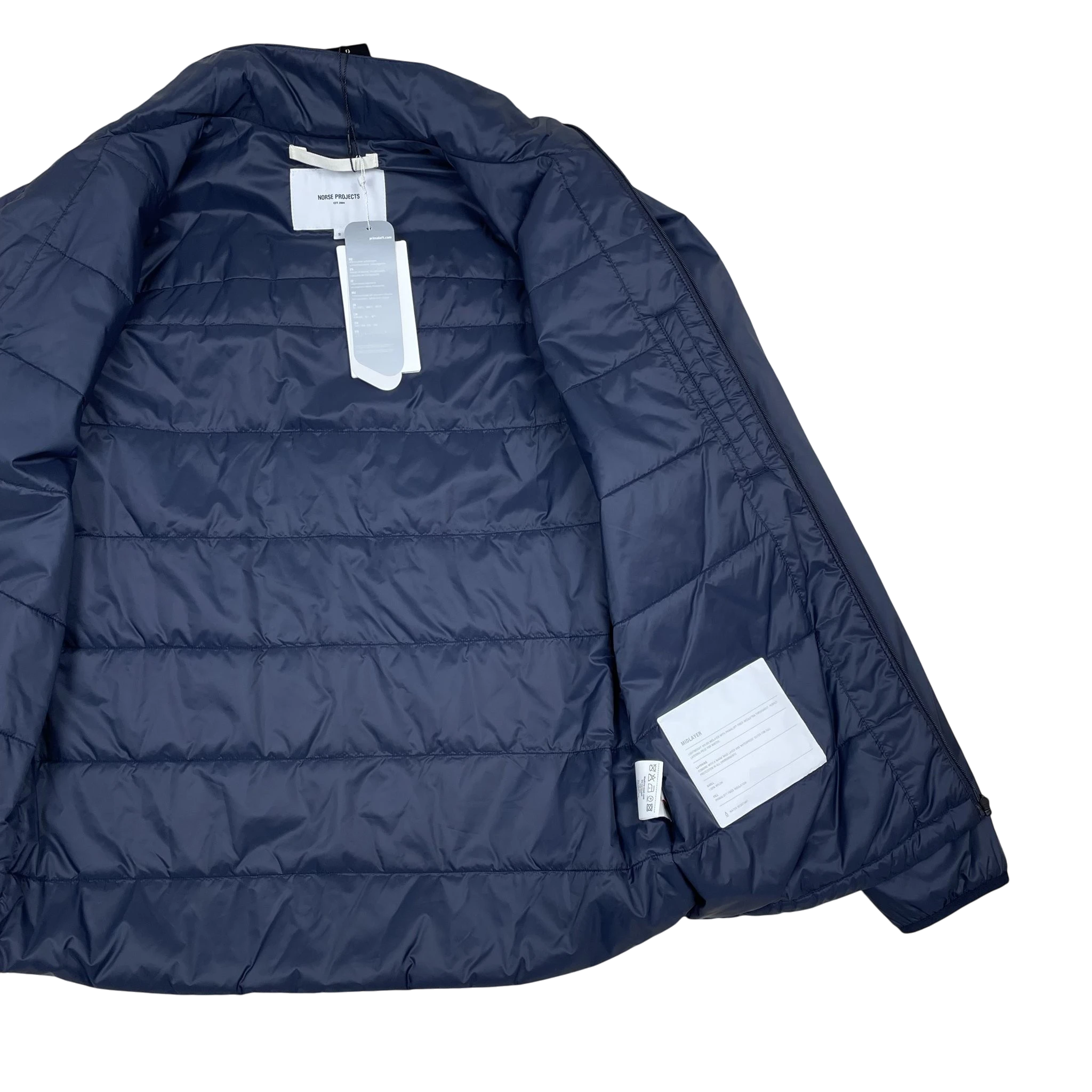 Norse Projects Insulated Waterproof Jacket Navy (Size S) thumbnail 6