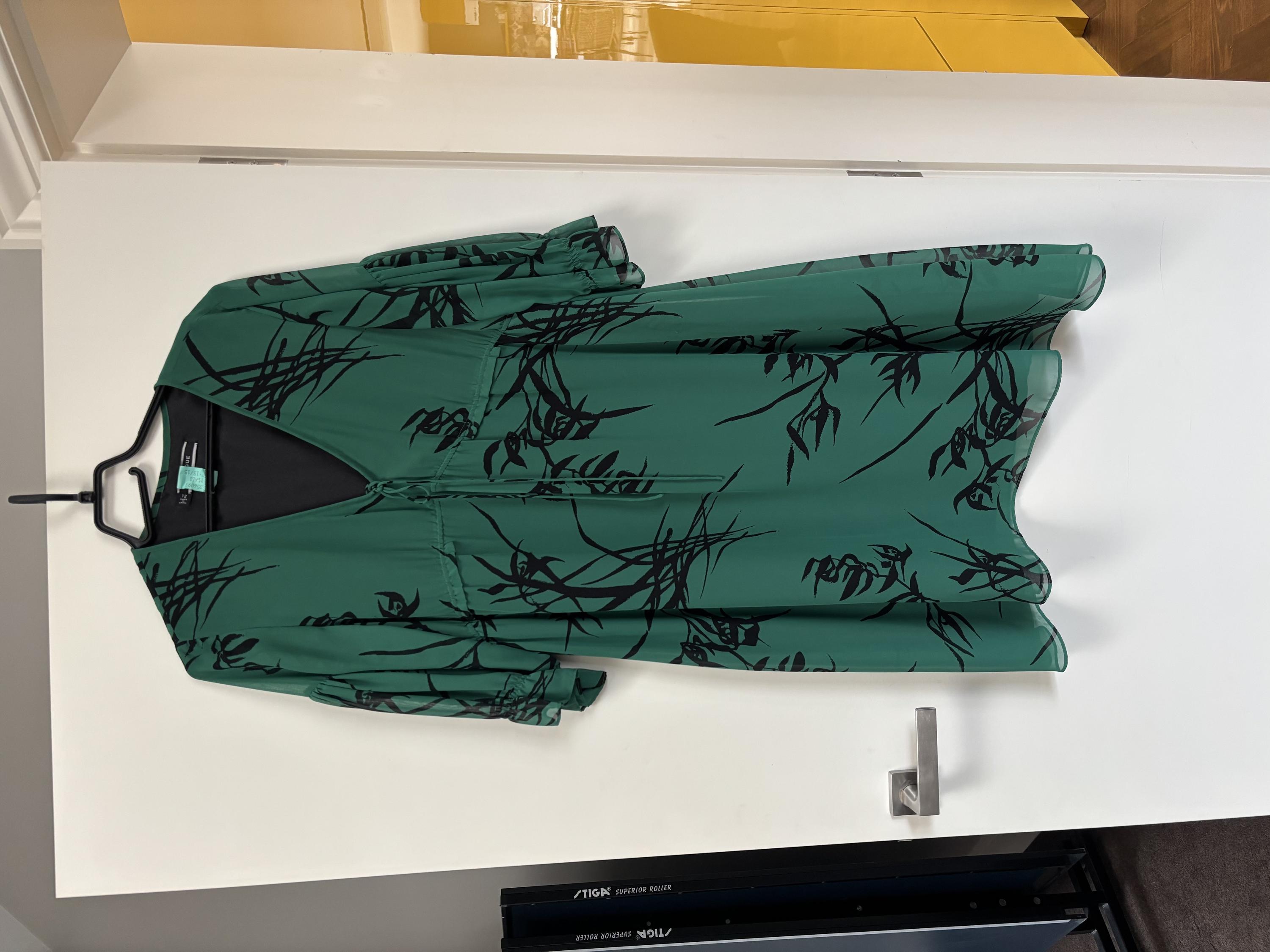 Basque Green Dress 12