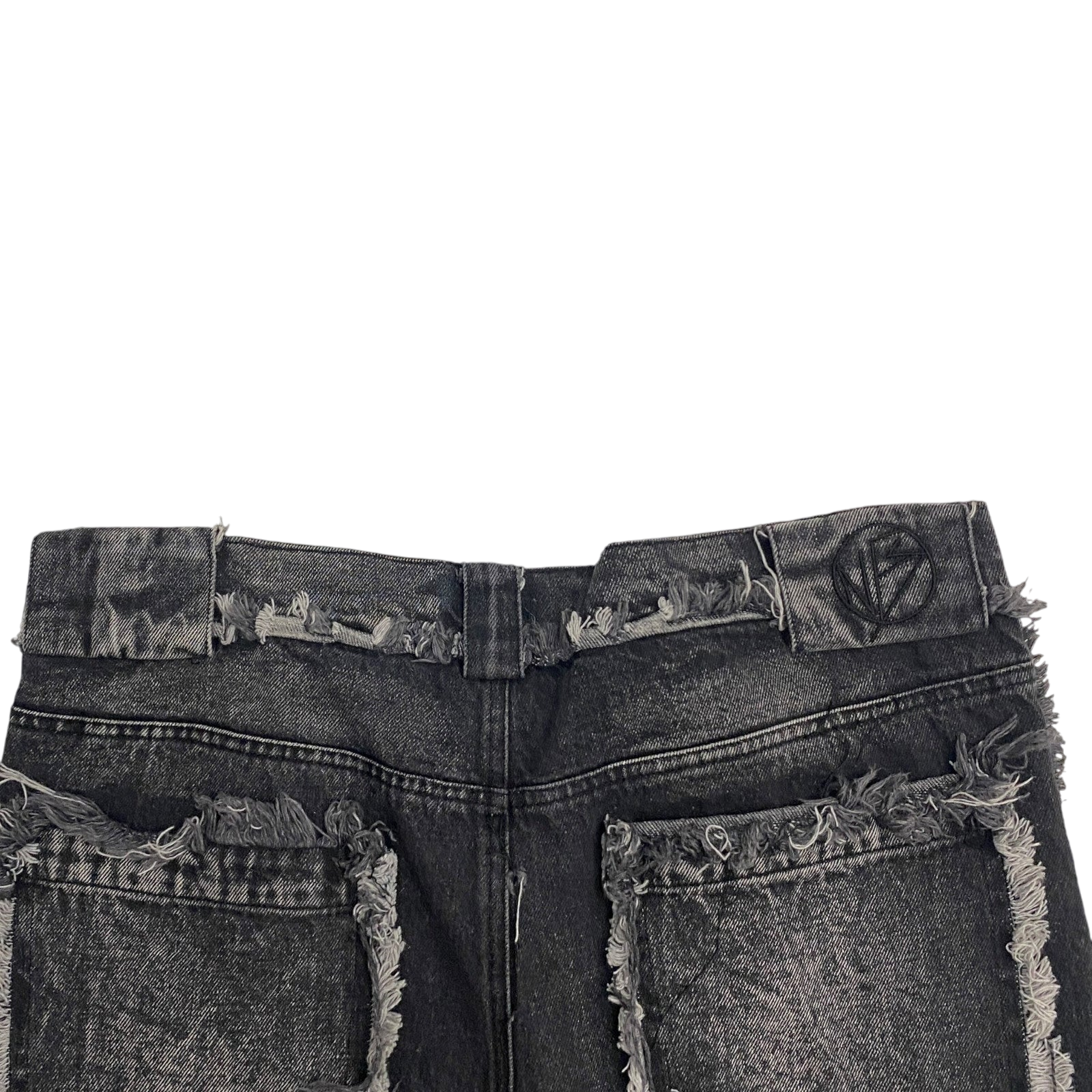 NO/FAITH STUDIOS Flared Jeans Grey (Fits 34") thumbnail 2