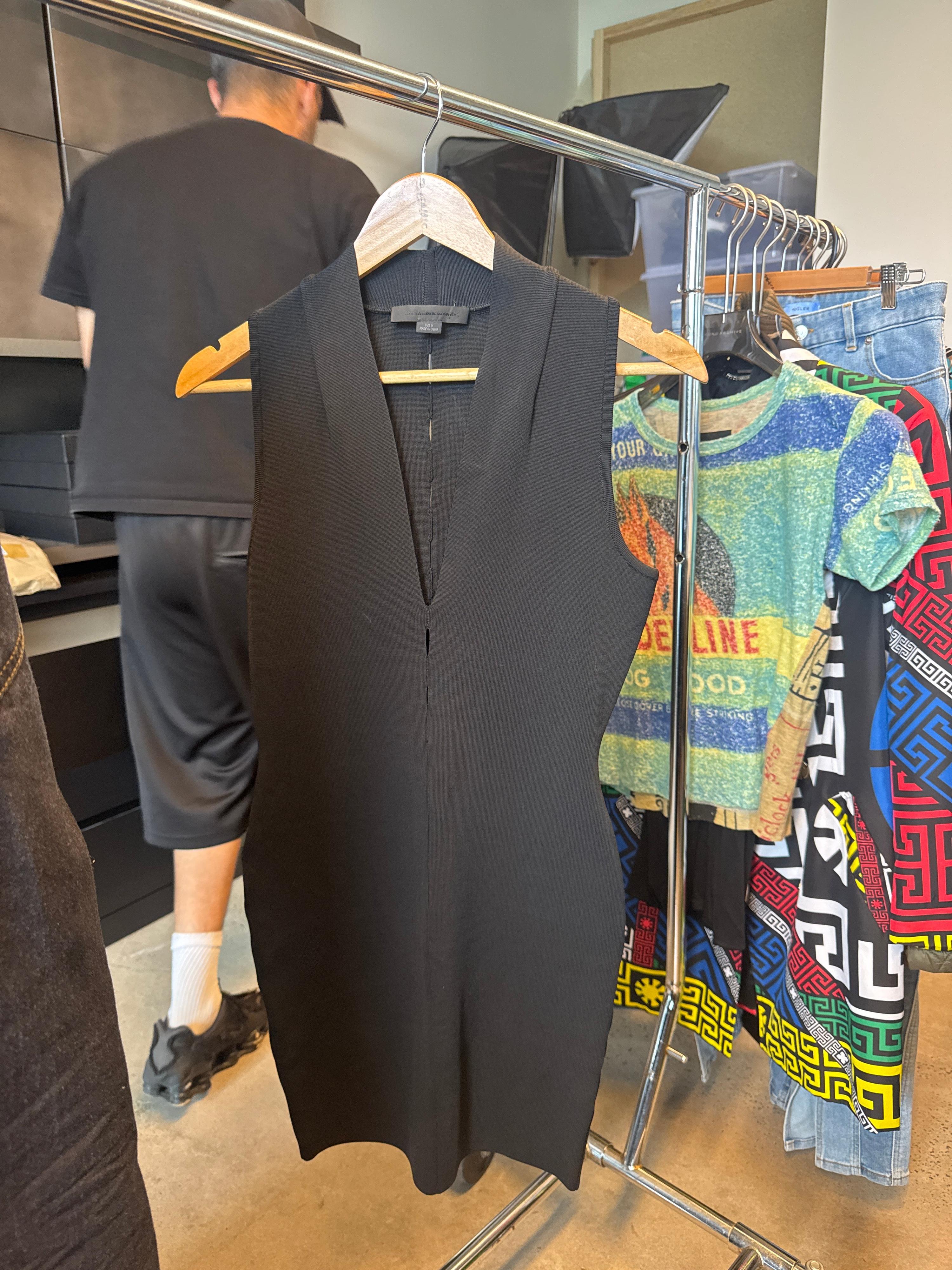 Alexander Wang Black Bodycon Dress (Size M) thumbnail 2