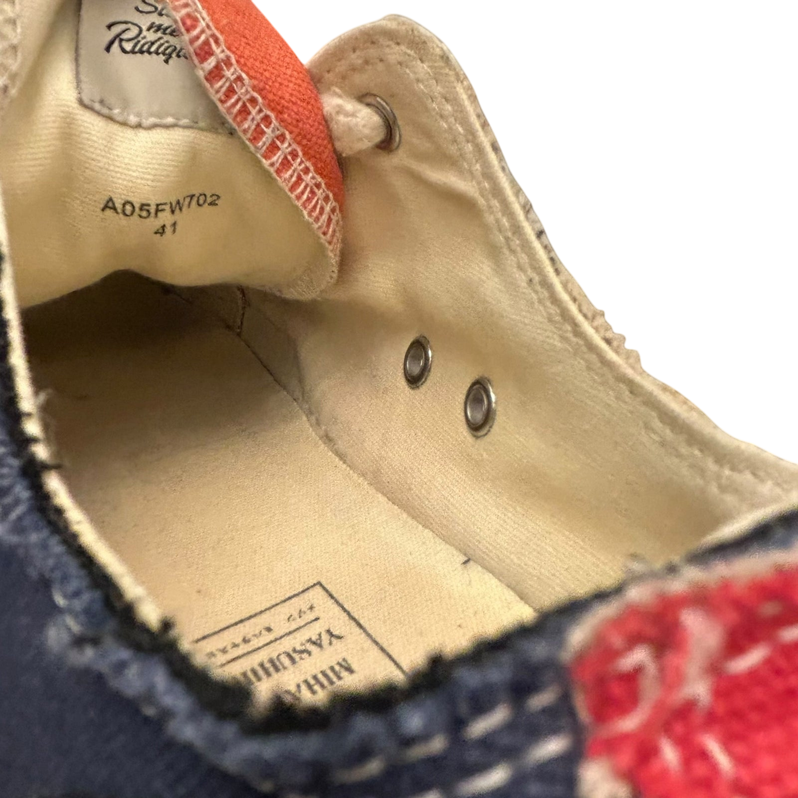 Maison Mihara Yasuhiro Cut Hank OG Sole Canvas (US8 mens / US9.5 womens) thumbnail 6