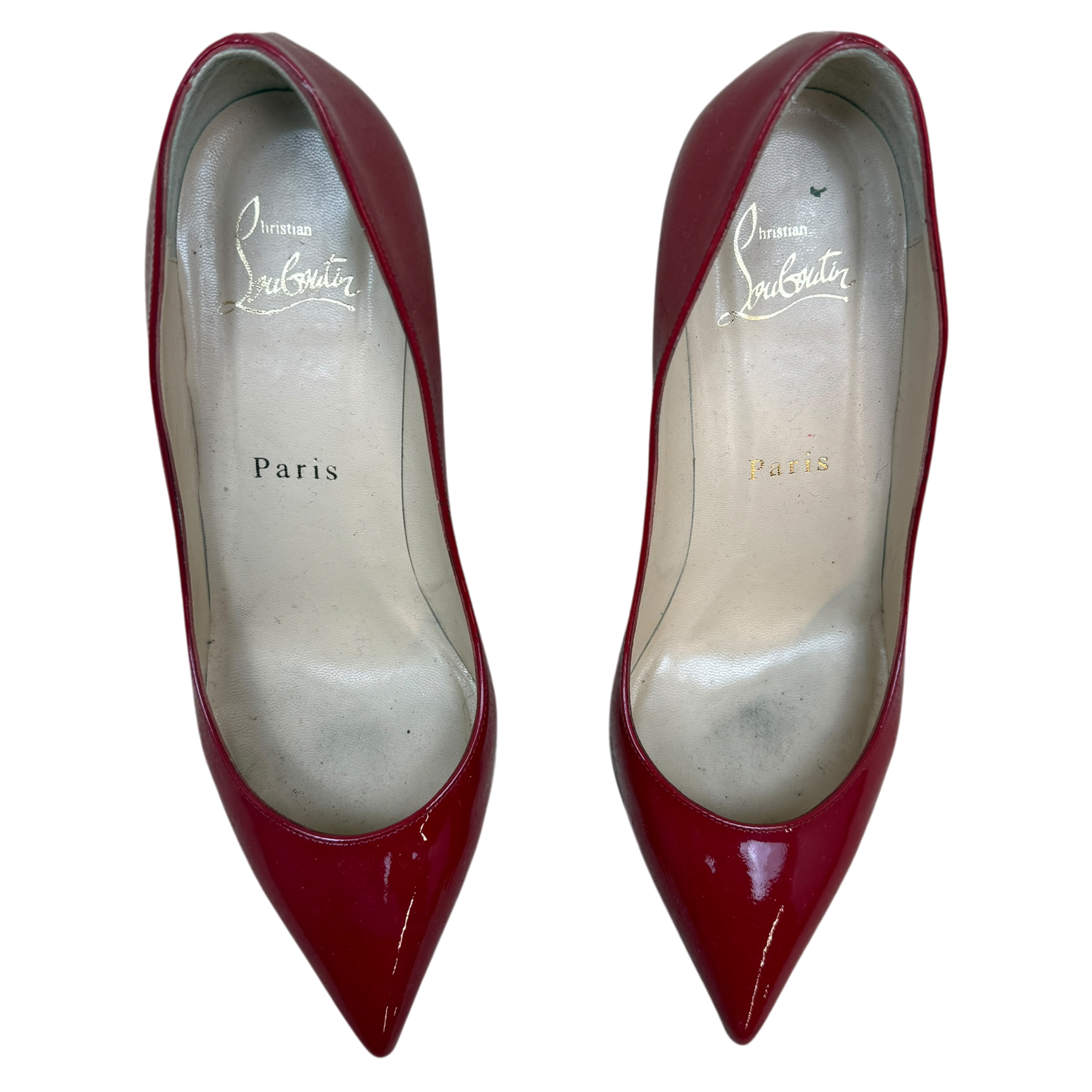 Christian Louboutin Patent Leather Calf Pumps Red (Size EU36) thumbnail 2