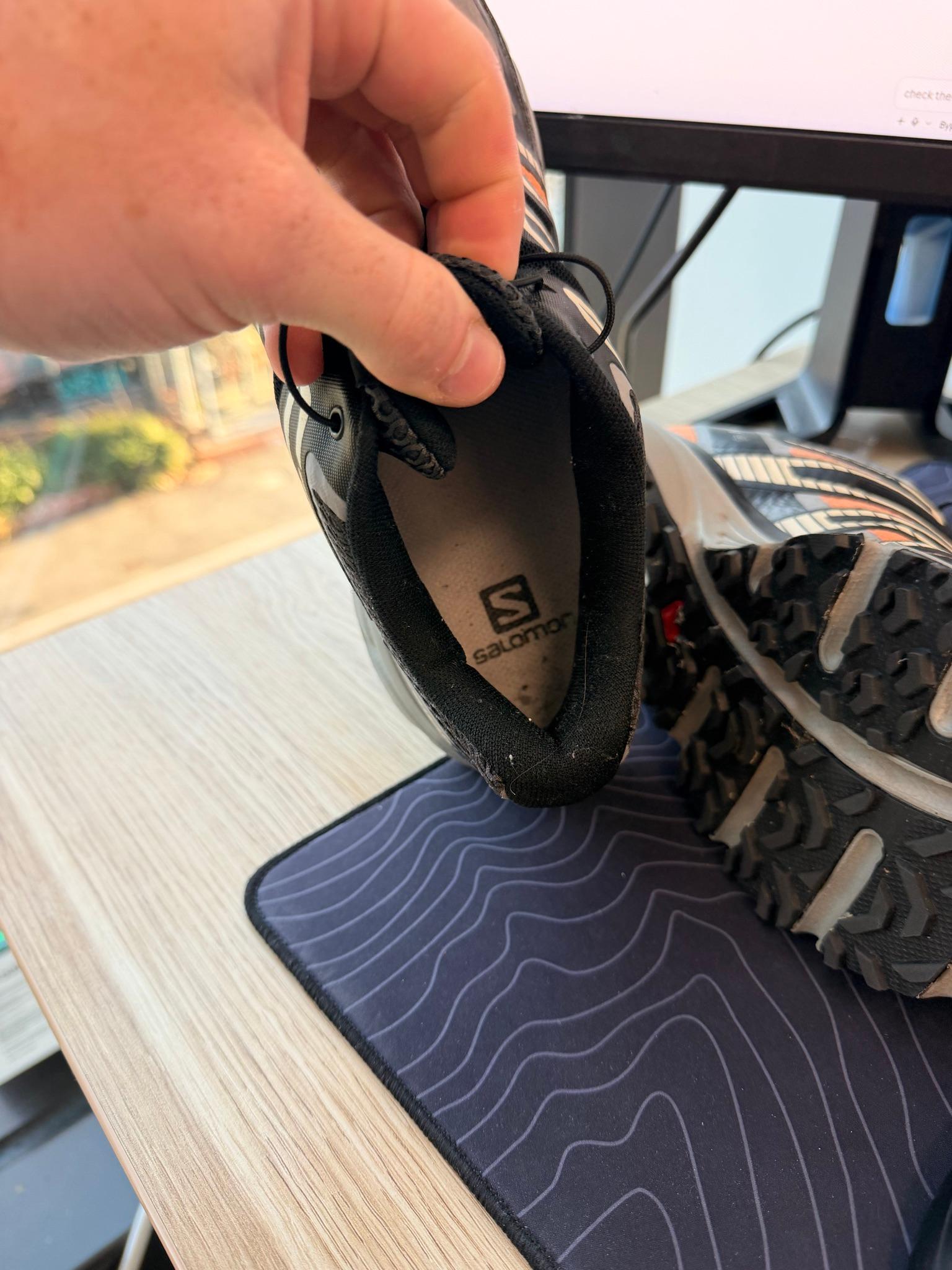 Salomon Black X Mission 4 Running Shoes (Size UK 8.5) thumbnail 5