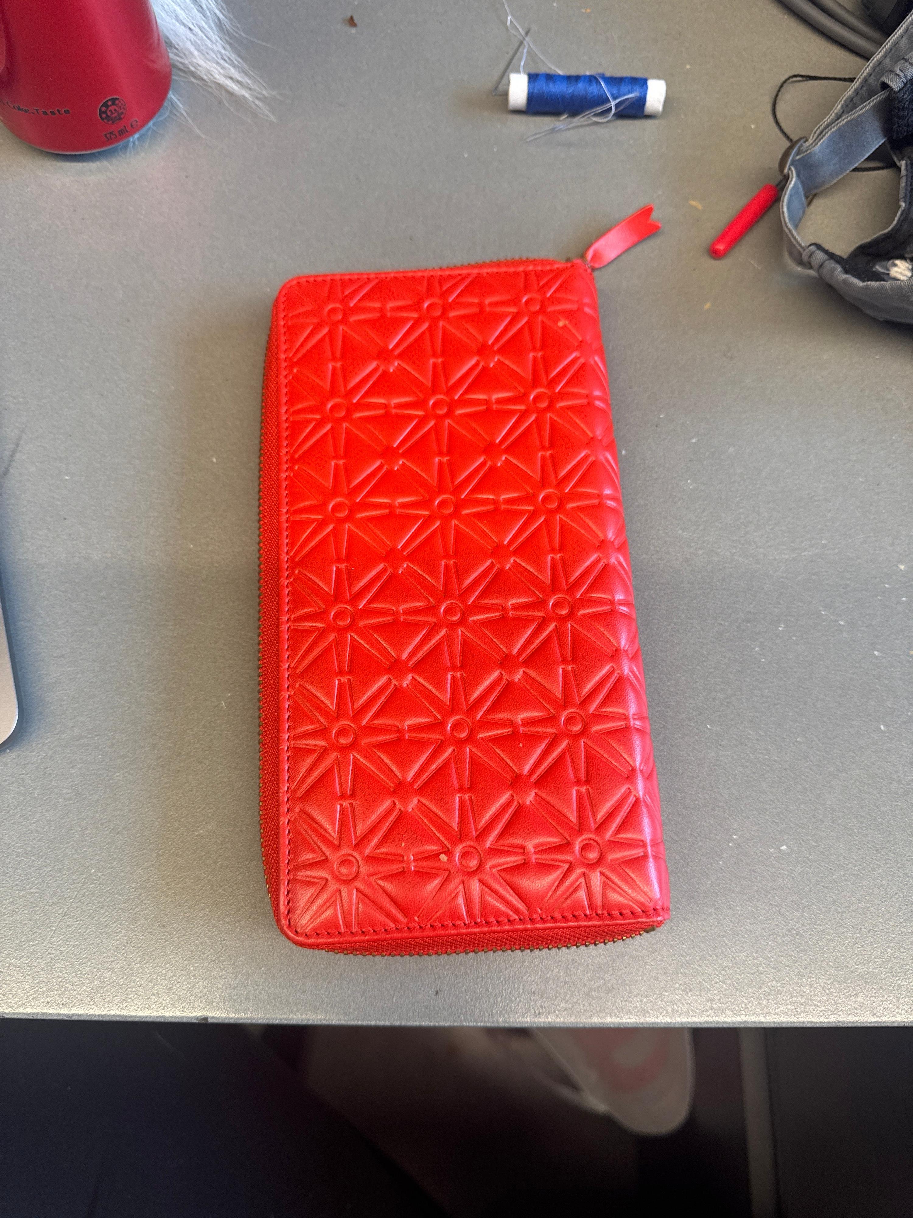 Comme Des Garçons Wallet Orange