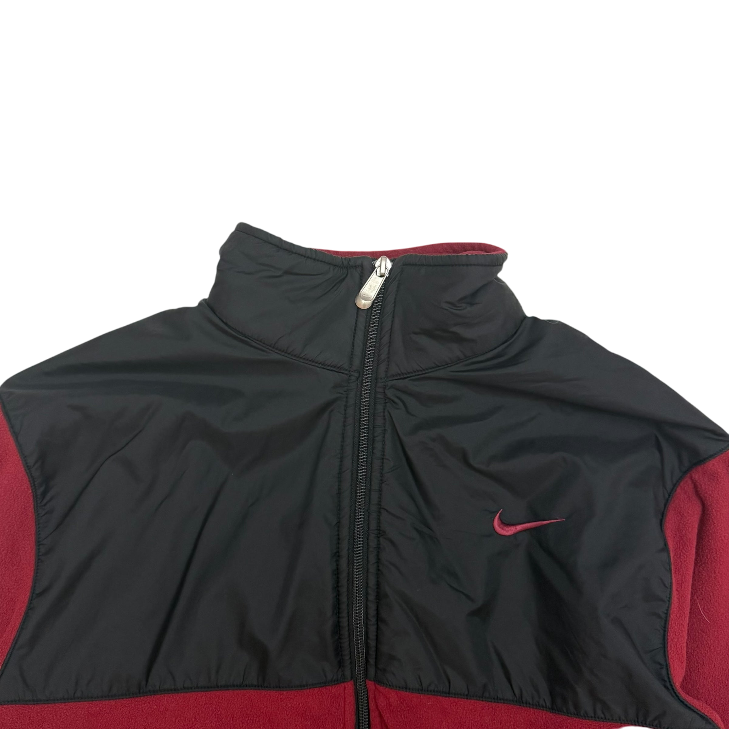 Vintage Nike Tech Fleece Red/Black (Size L) thumbnail 2