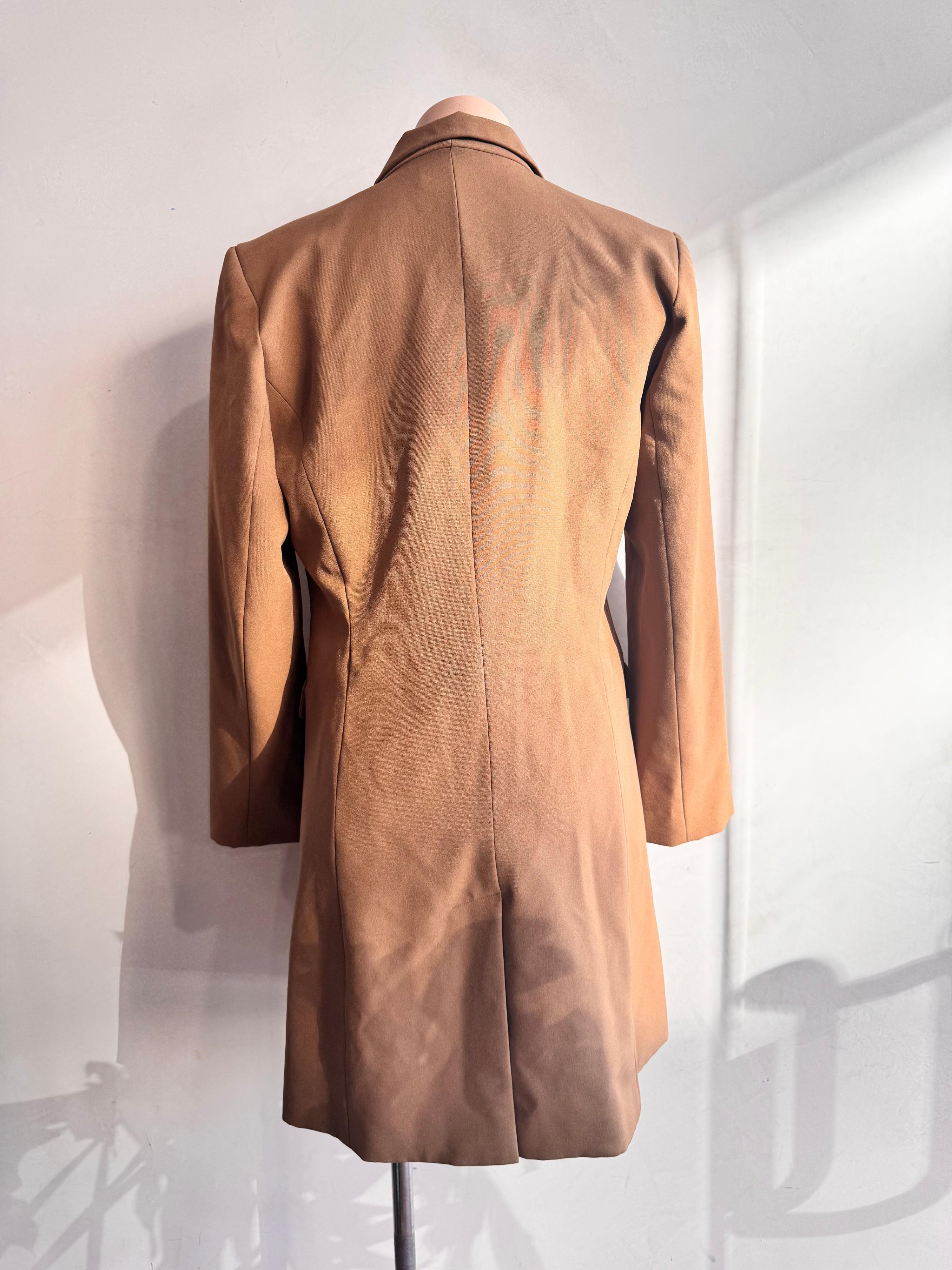 Vintage Chain Reaction beige Long Blazer - size 12 thumbnail 5