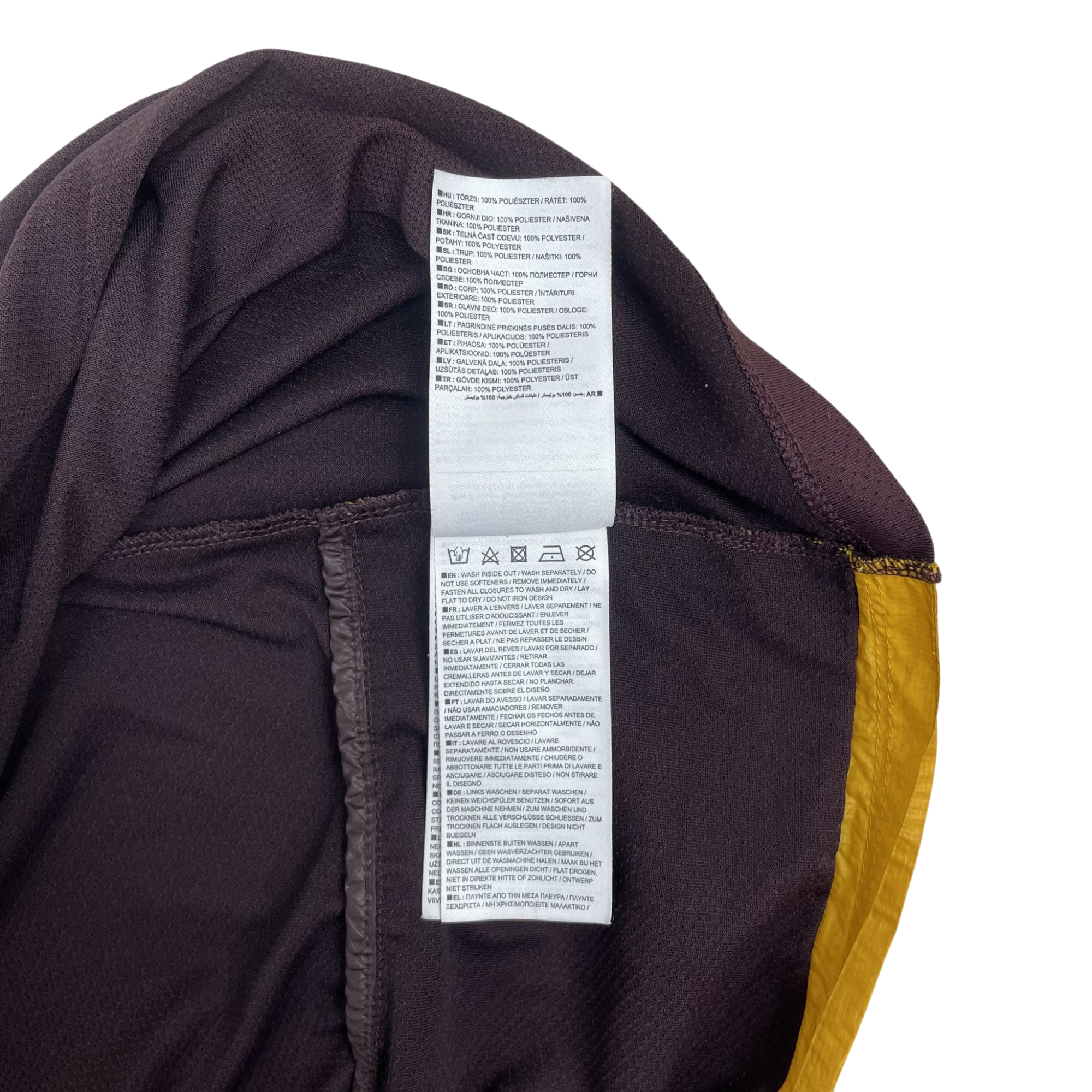 Nike x Undercover Gyakusou SS19 Transform Jacket Burgundy/Yellow (Size XL) thumbnail 8