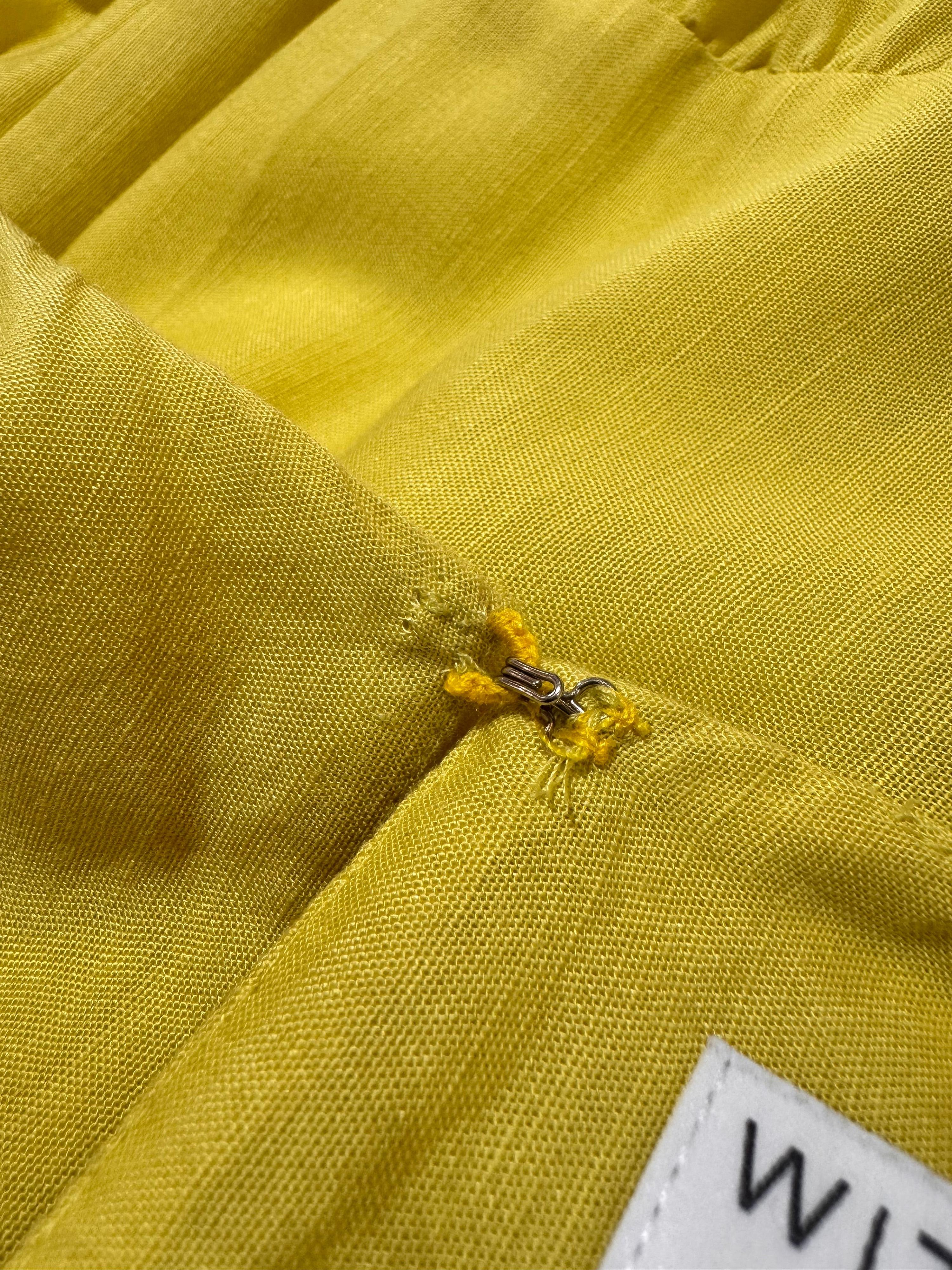 Witchery Maxi Yellow Dress - size 8 thumbnail 9