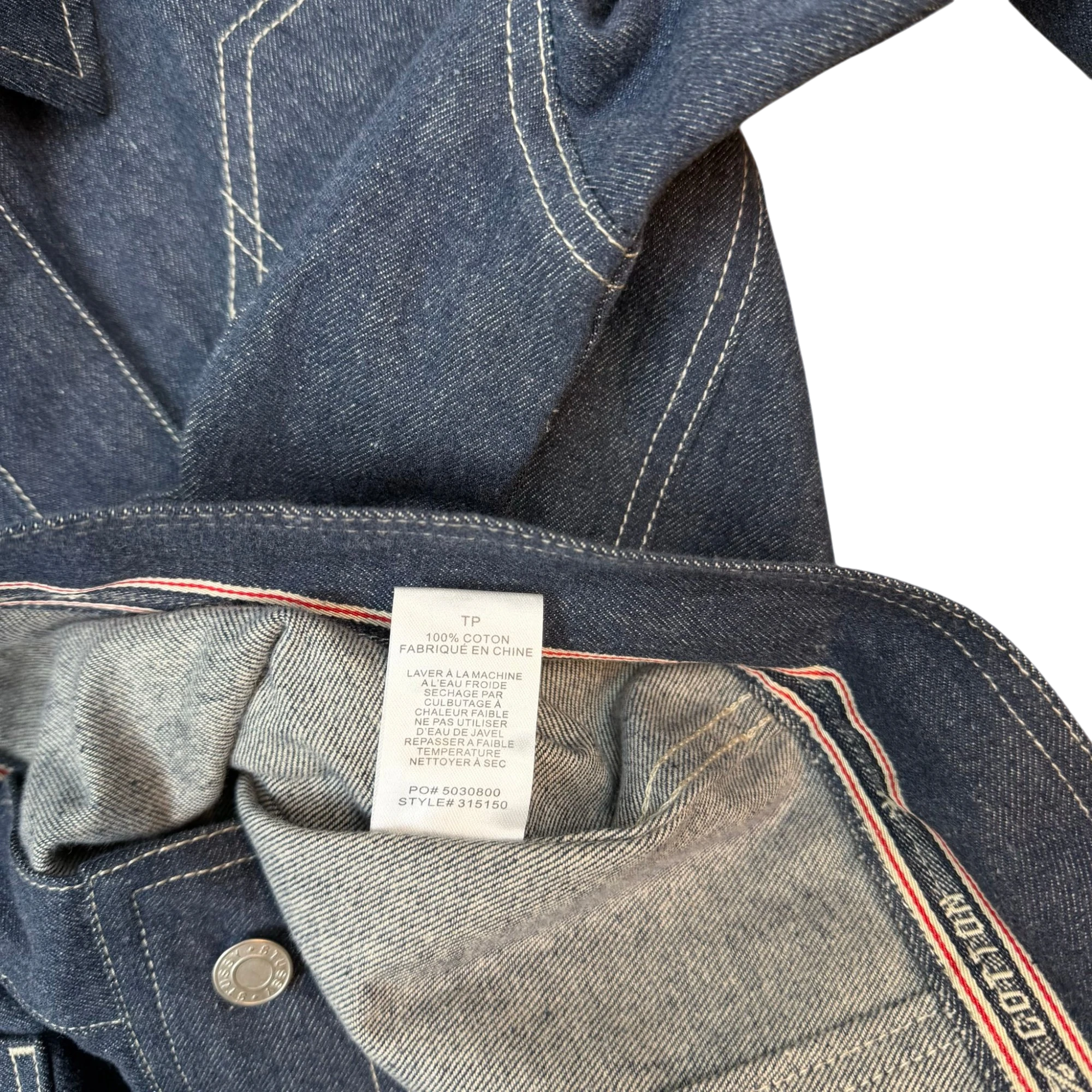 Stussy x Loro Piana x 1017 ALYX 9SM Denim Work Jacket (Fits XS-S) thumbnail 8