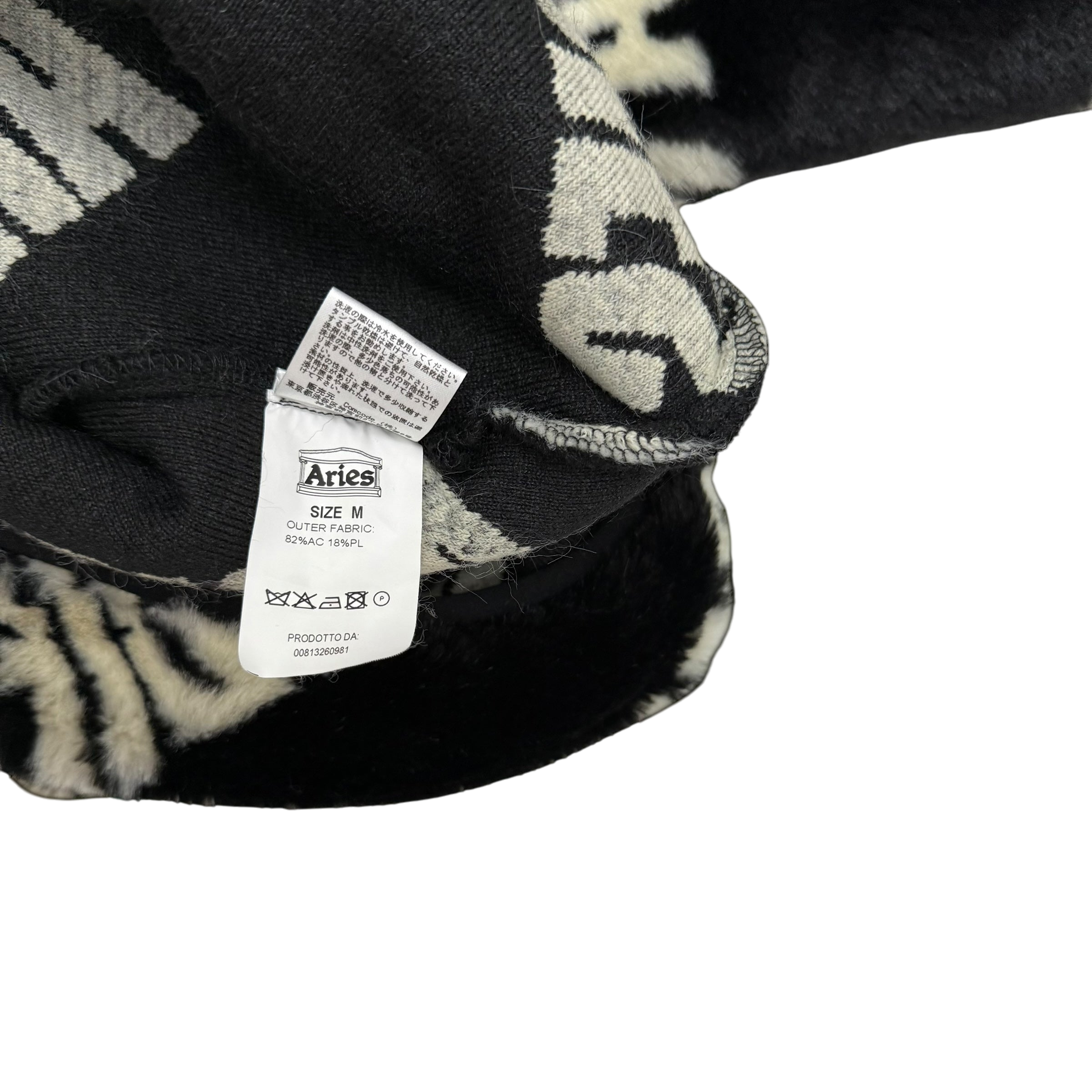 Aries Arise Half-Zip Fleece Black (Fits M-L) thumbnail 5