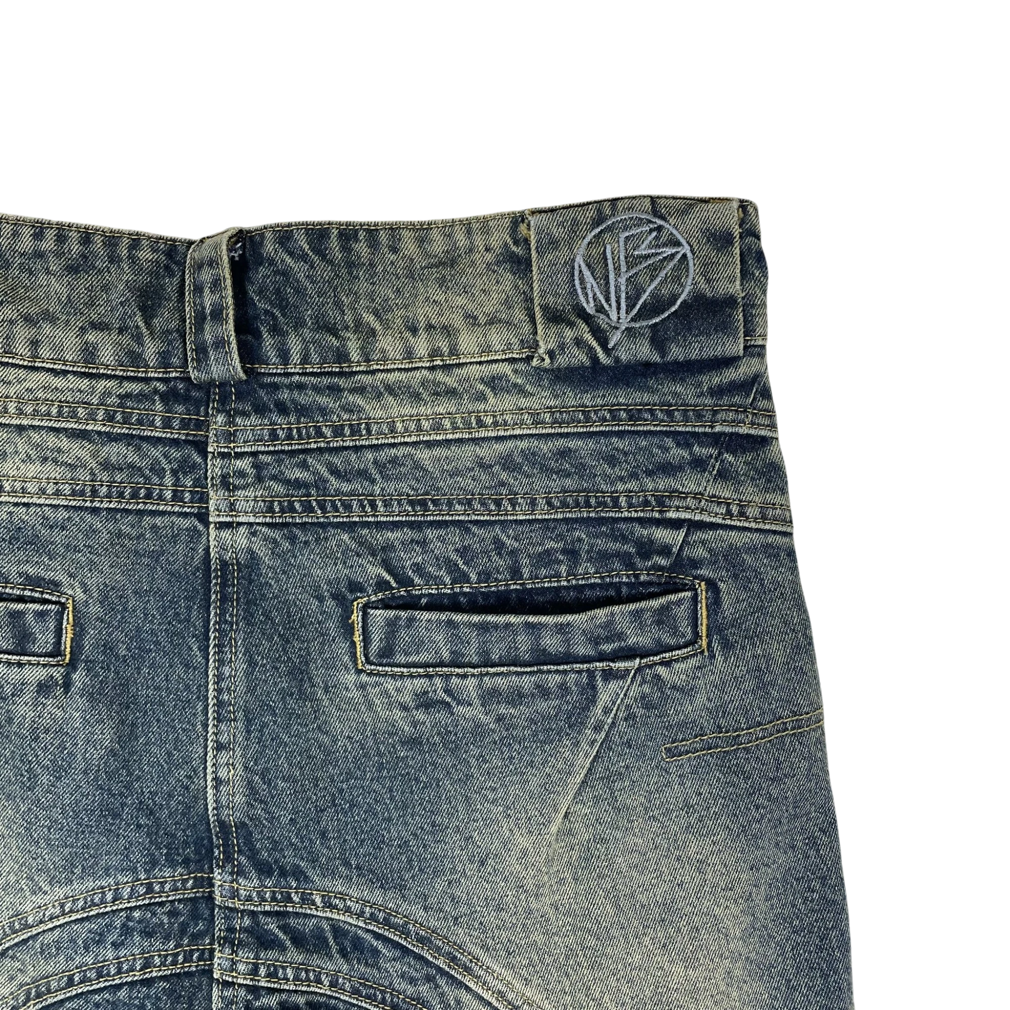 NO/FAITH STUDIOS Heavy Wave Jeans Blue (Size L) thumbnail 5