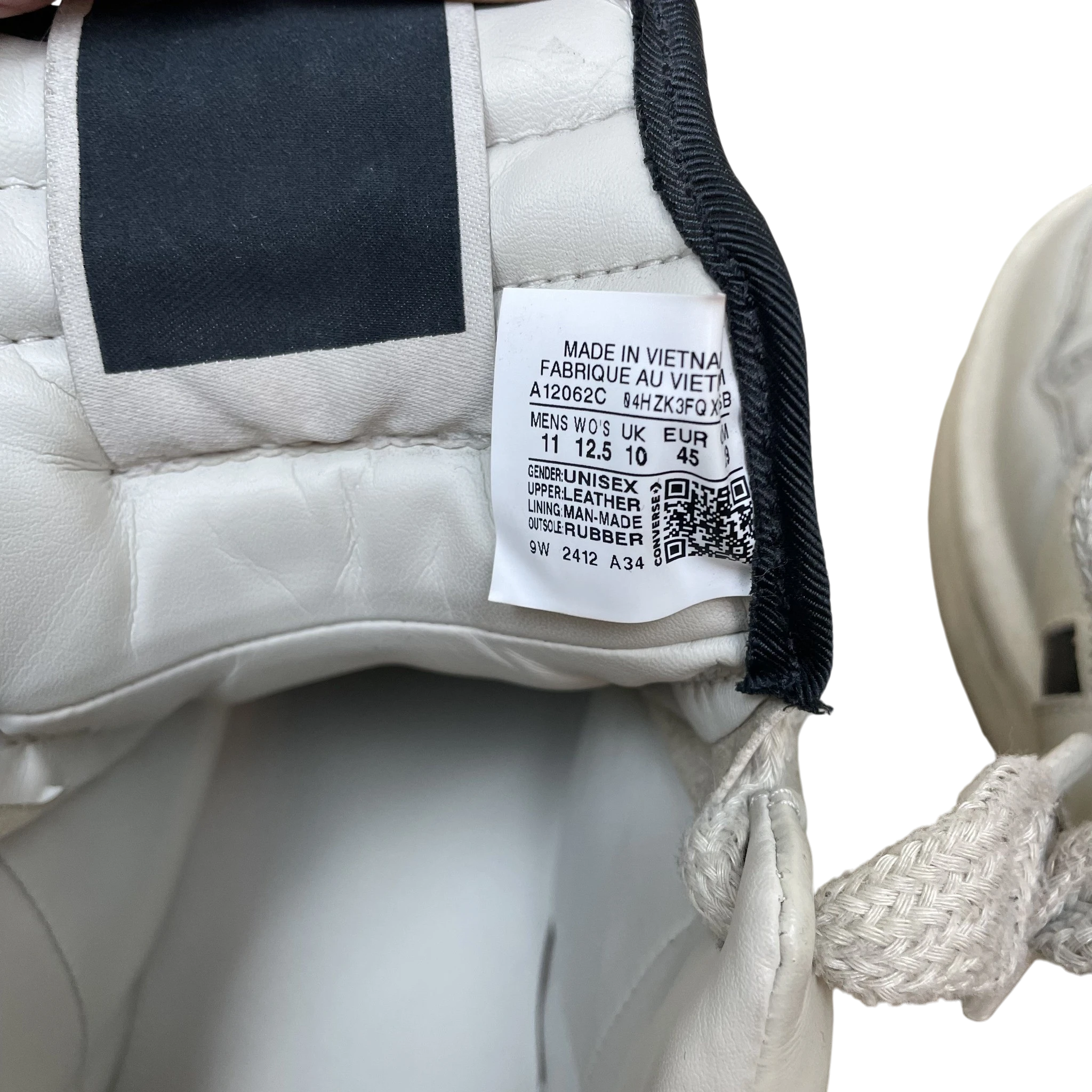 Rick Owens DRKSHDW x Converse TURBOWPN Sneakers Cream (Size US11/EU45) thumbnail 8