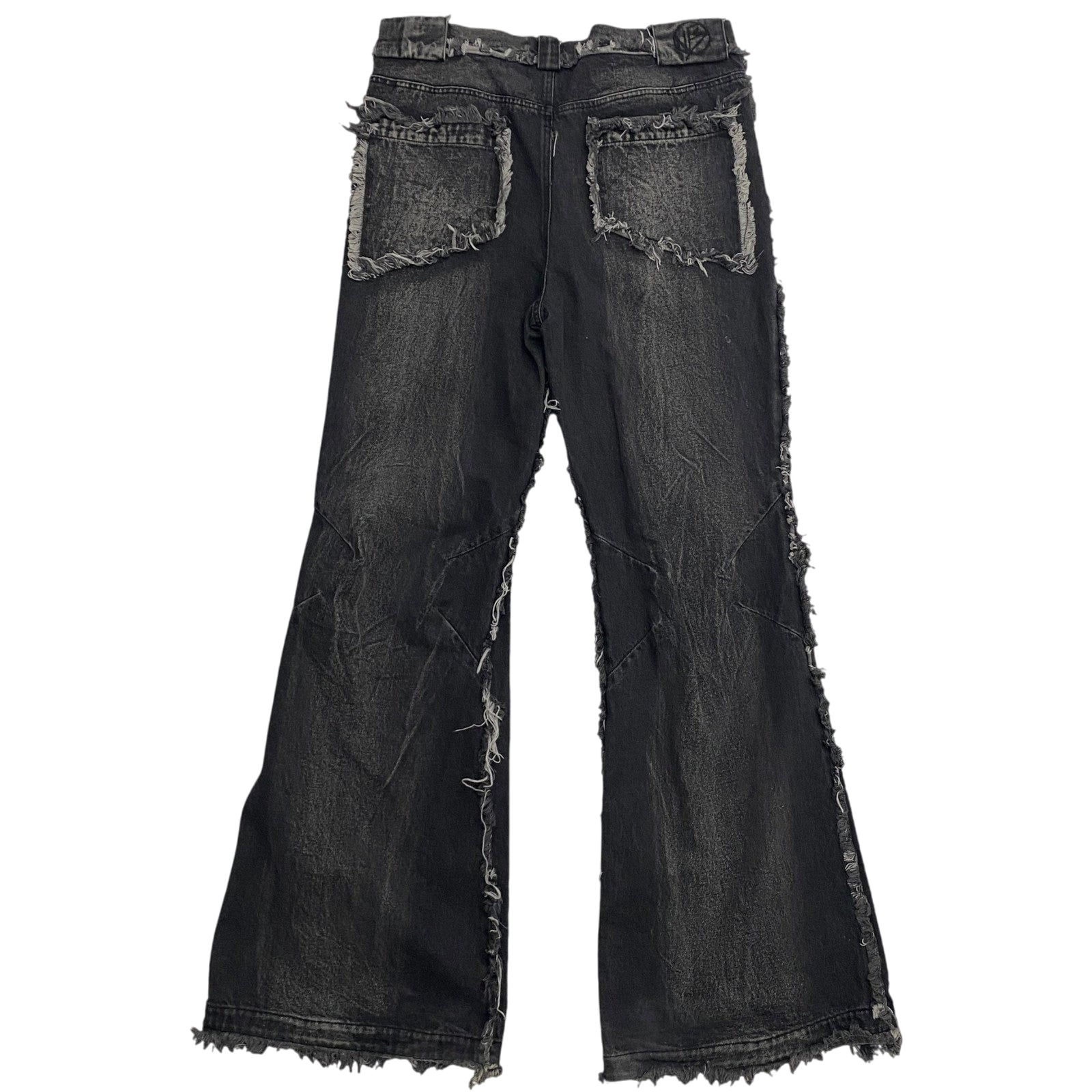 NO/FAITH STUDIOS Flared Jeans Grey (Fits 34") thumbnail 3