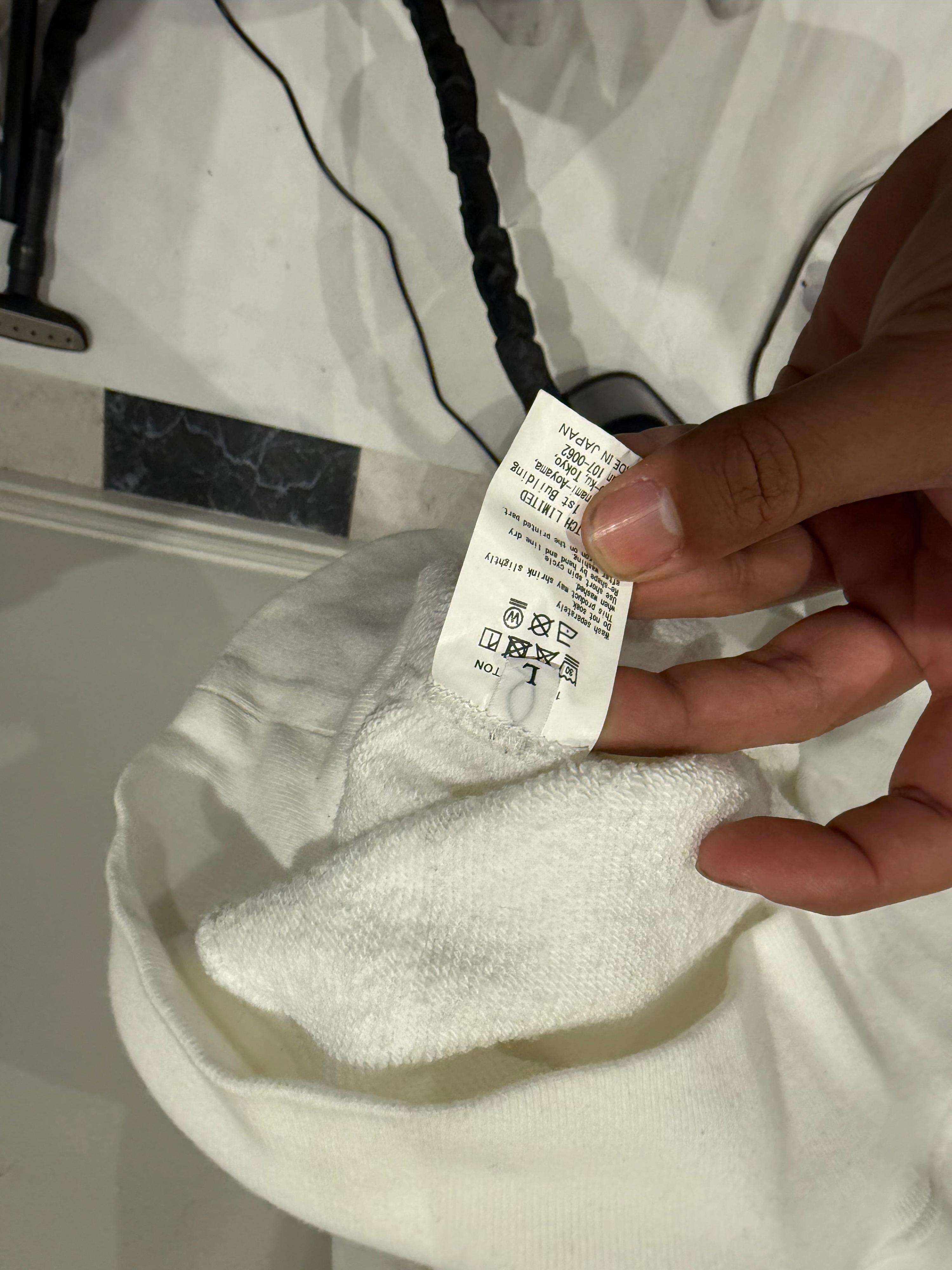 Cav Empt Prediction Products Crewneck Sweatshirt White (Size L) thumbnail 2