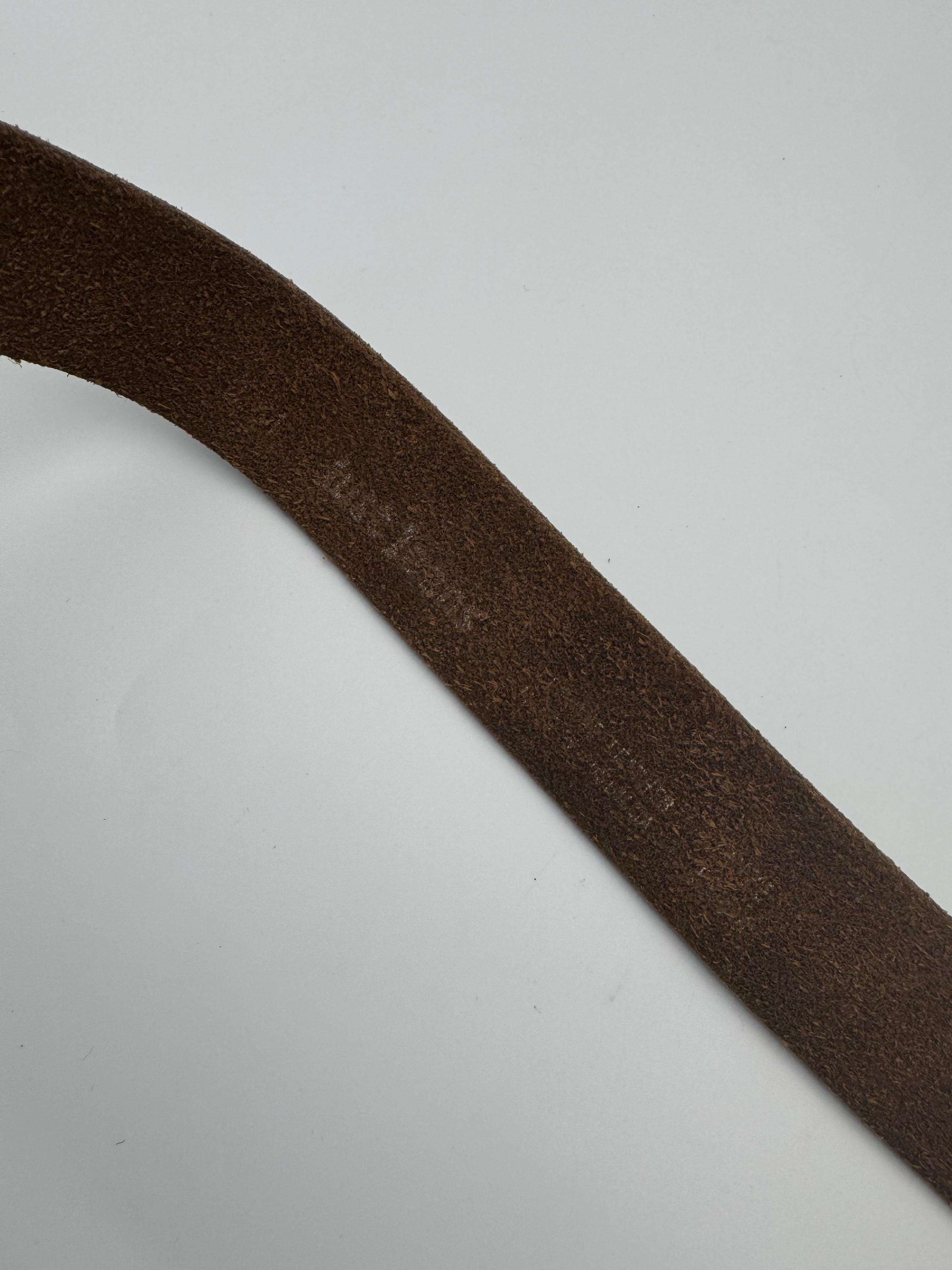 Just Jeans brown leather belt - size L thumbnail 5