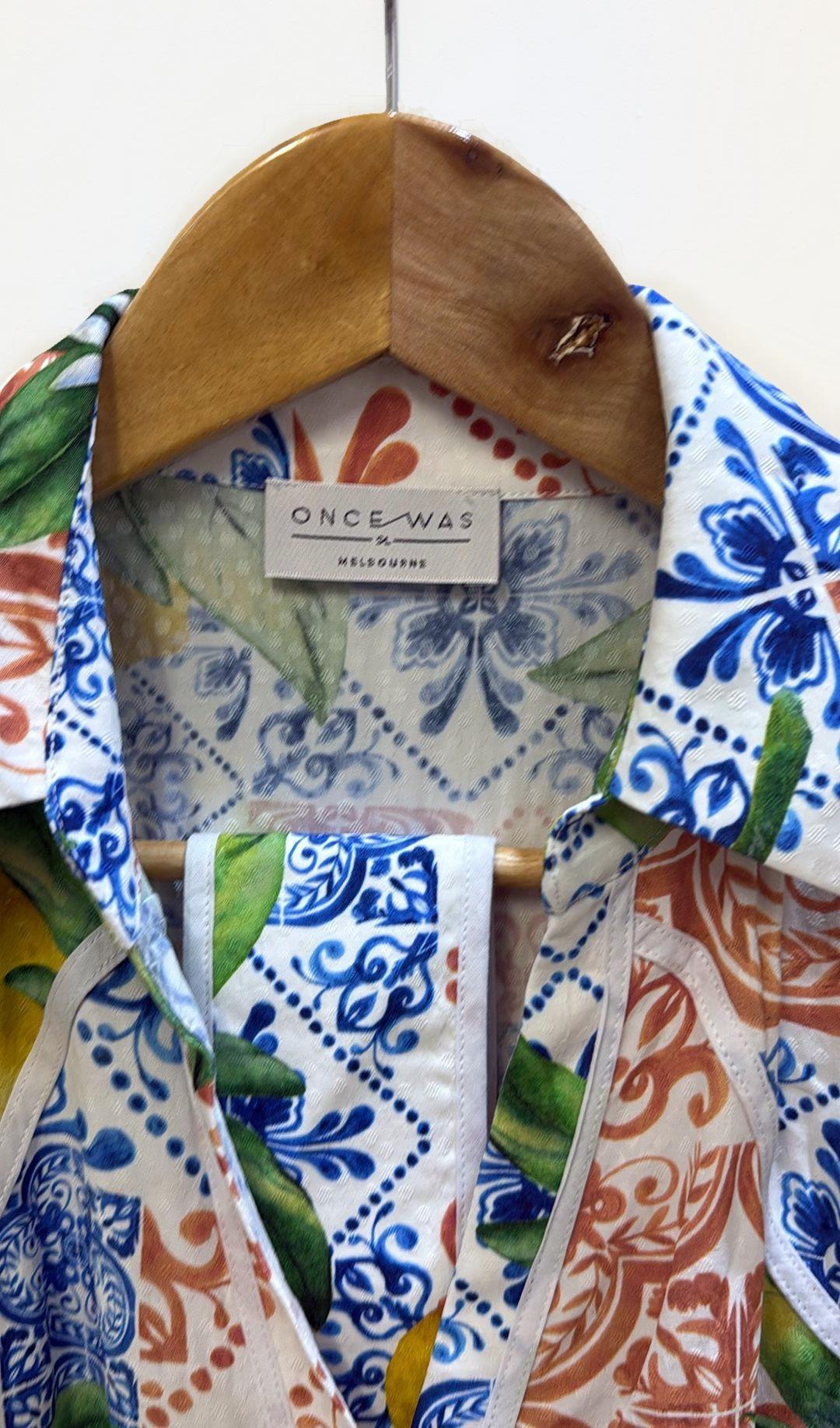 Once Was Multicolour Lemon Print Dress thumbnail 2