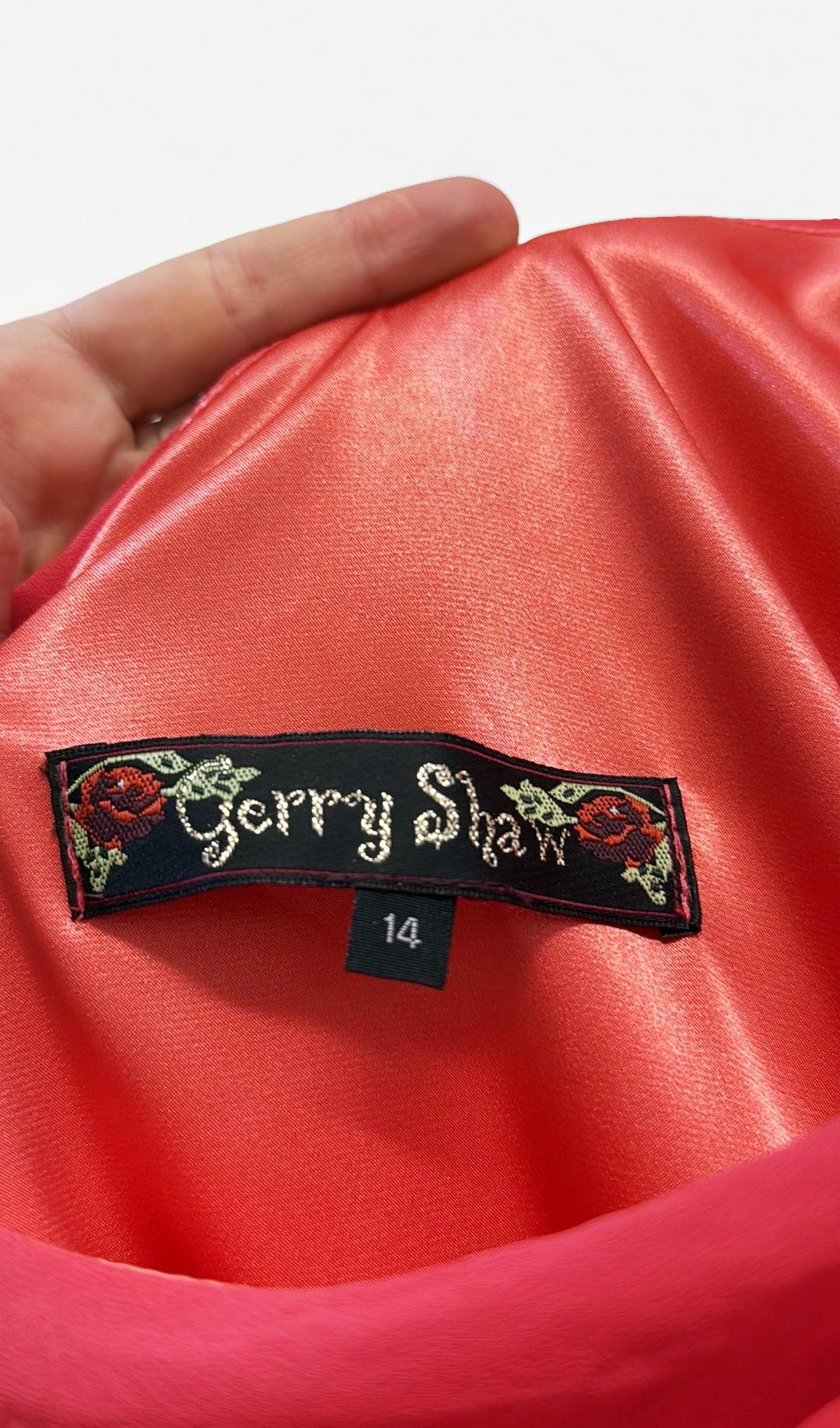 Gerry Shaw Pink Dress 14 thumbnail 2
