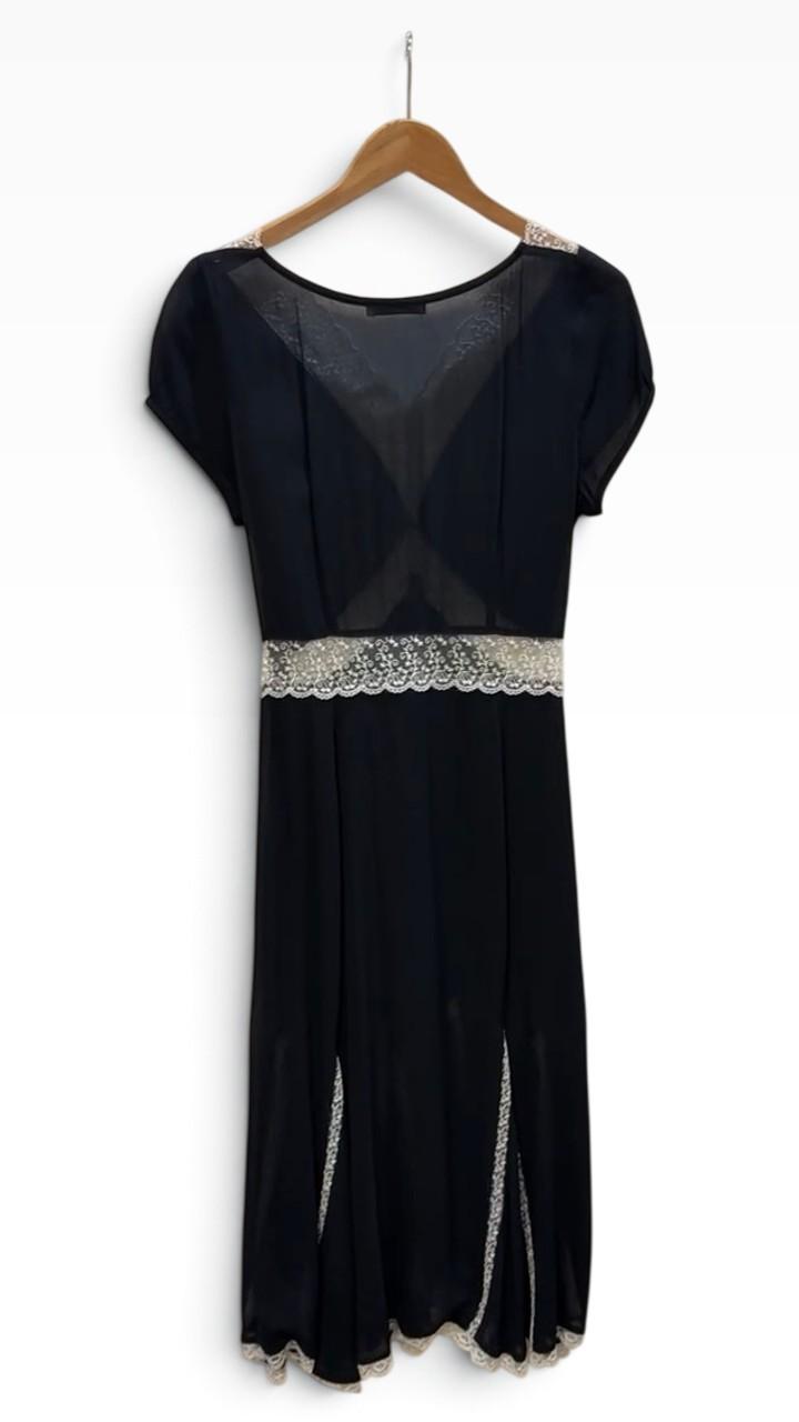 Moss & Spy Black Lace Dress 12 thumbnail 9