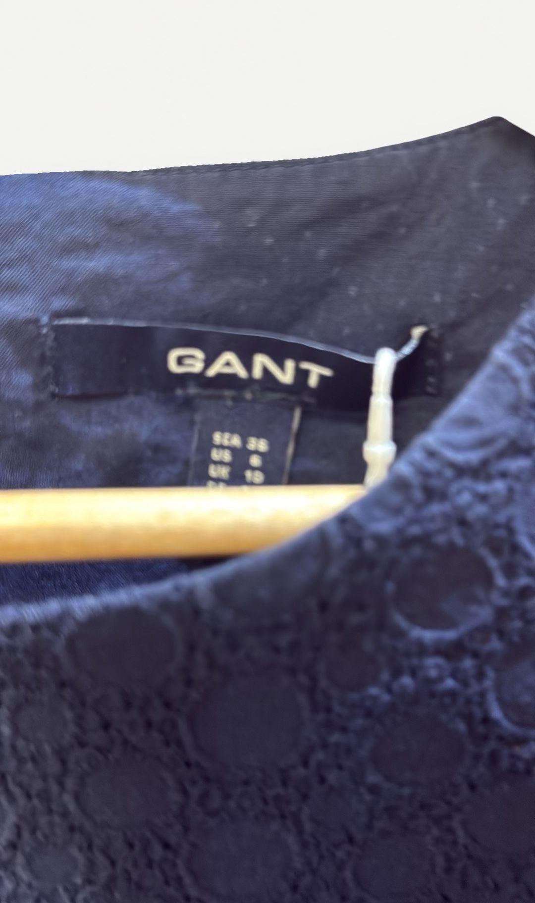 Gant Navy Blue Short Sleeve Dress US 6 thumbnail 3