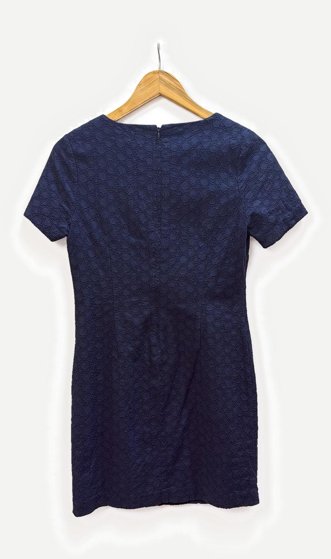 Gant Navy Blue Short Sleeve Dress US 6 thumbnail 4