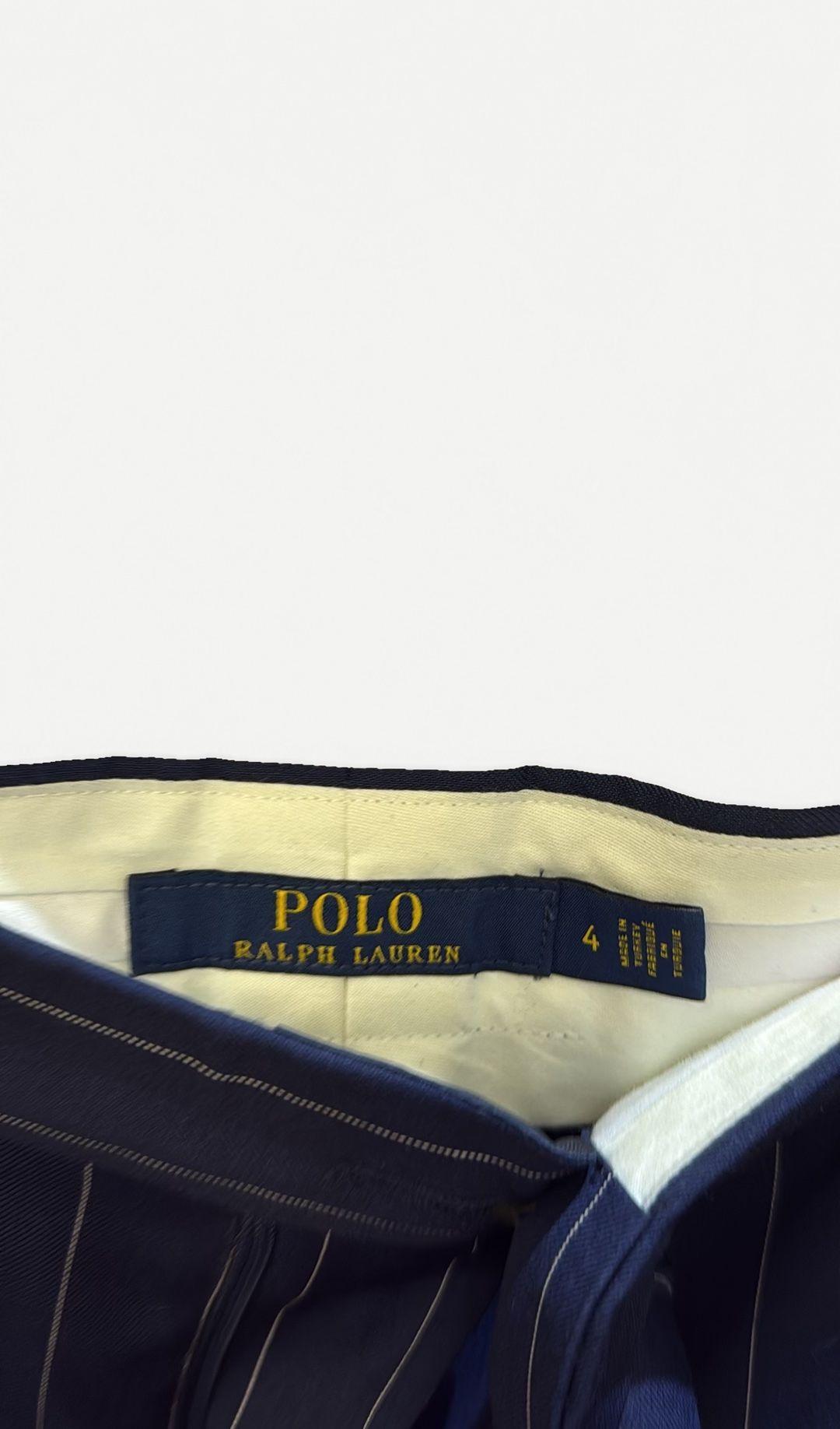 Polo Ralph Lauren Blue Pinstripe Pants 4 thumbnail 2