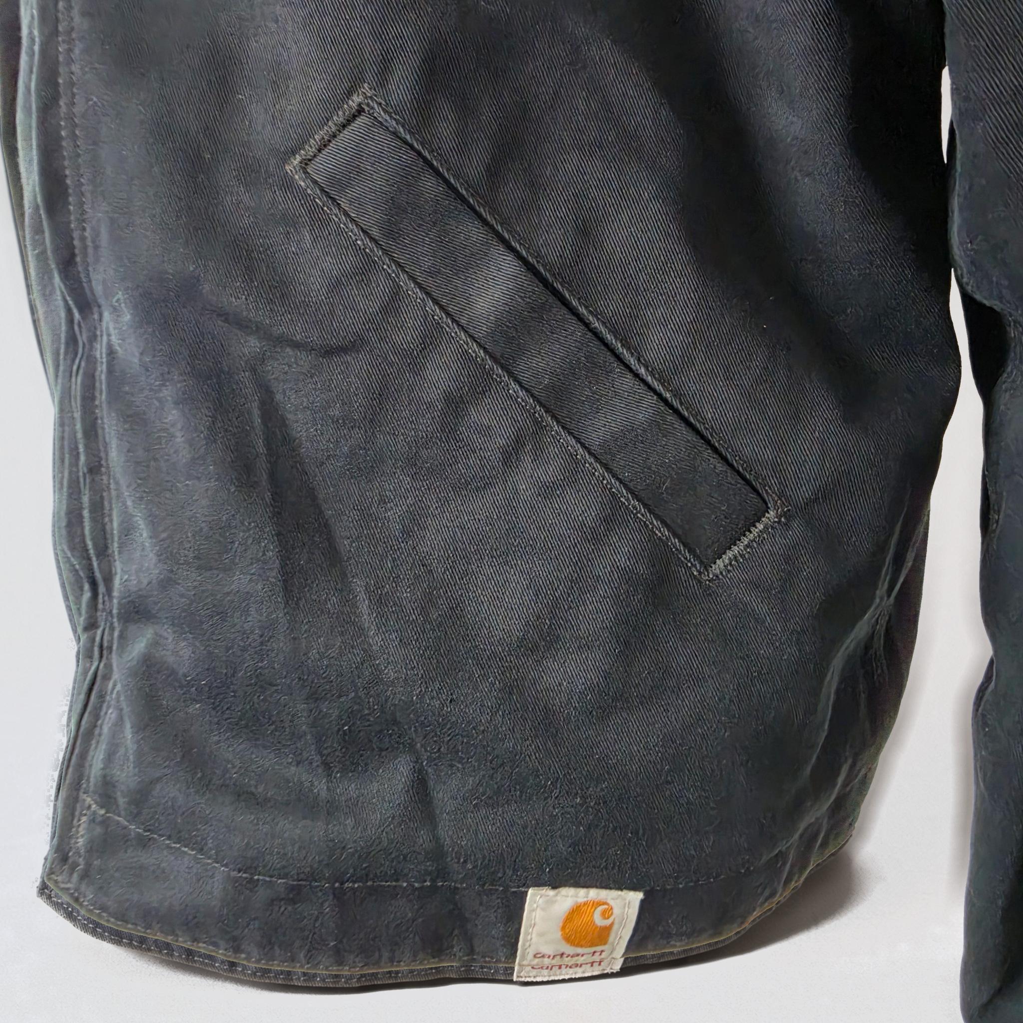 Carhartt Black Hooded Work Jacket (Size L) thumbnail 5